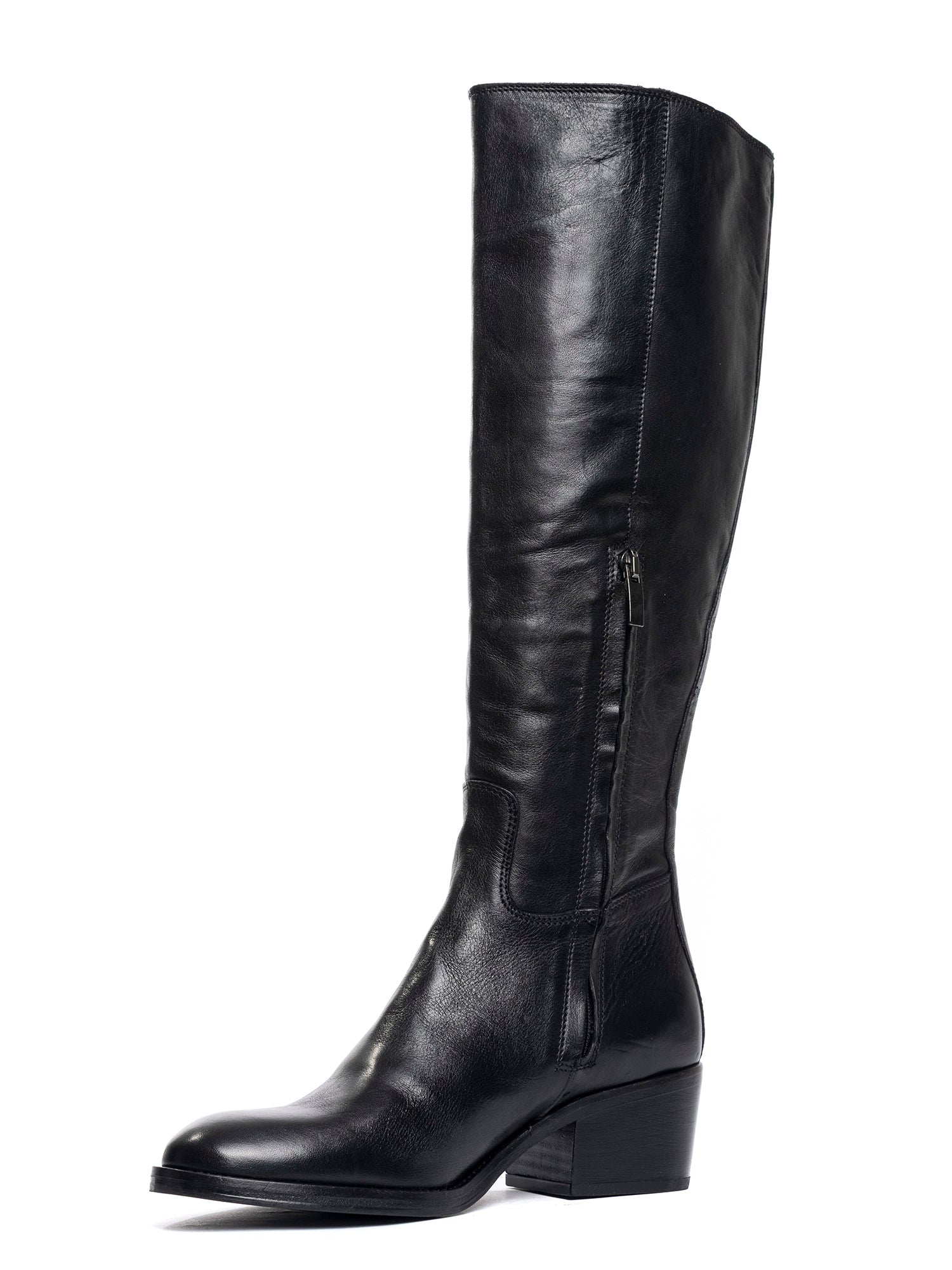 Stivali in vitello nero 2125