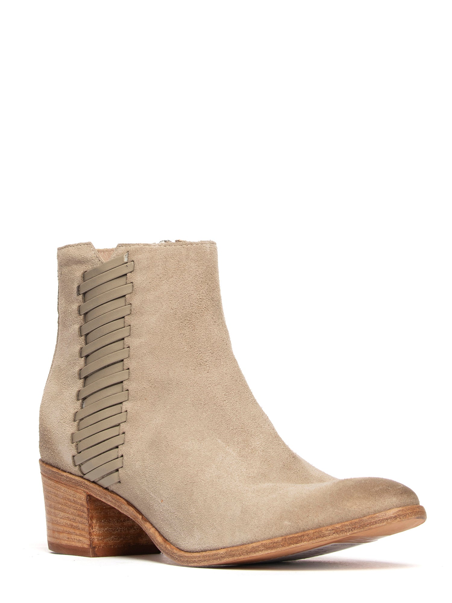 Tronchetti in camoscio beige 2725