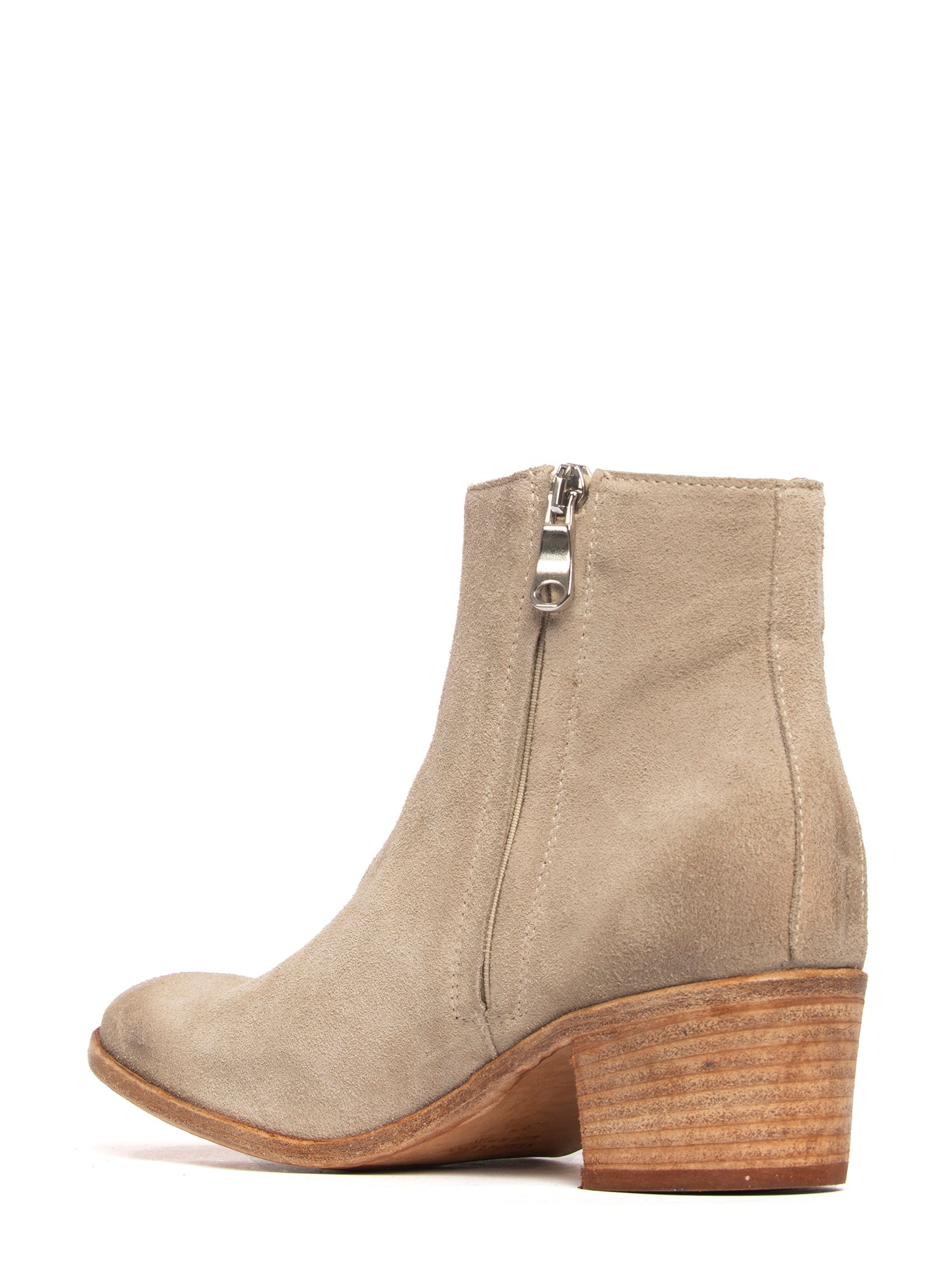 Tronchetti in camoscio beige 2725