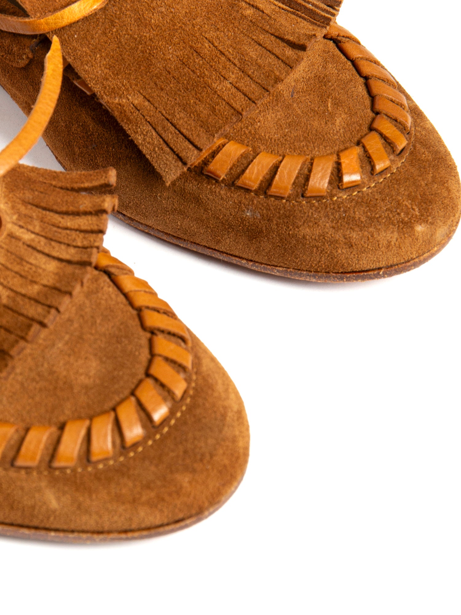 Mocassini in camoscio whiskey 2733