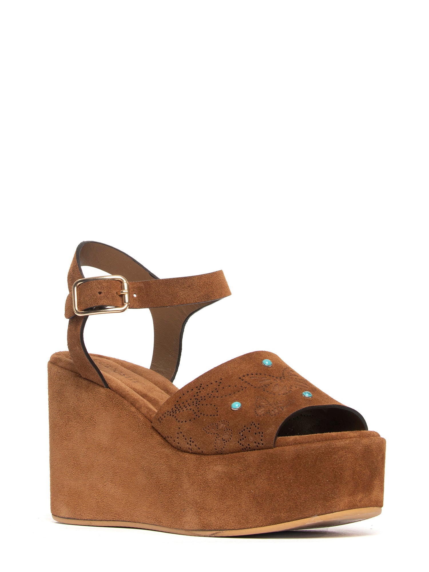Zeppe in camoscio whiskey 2742