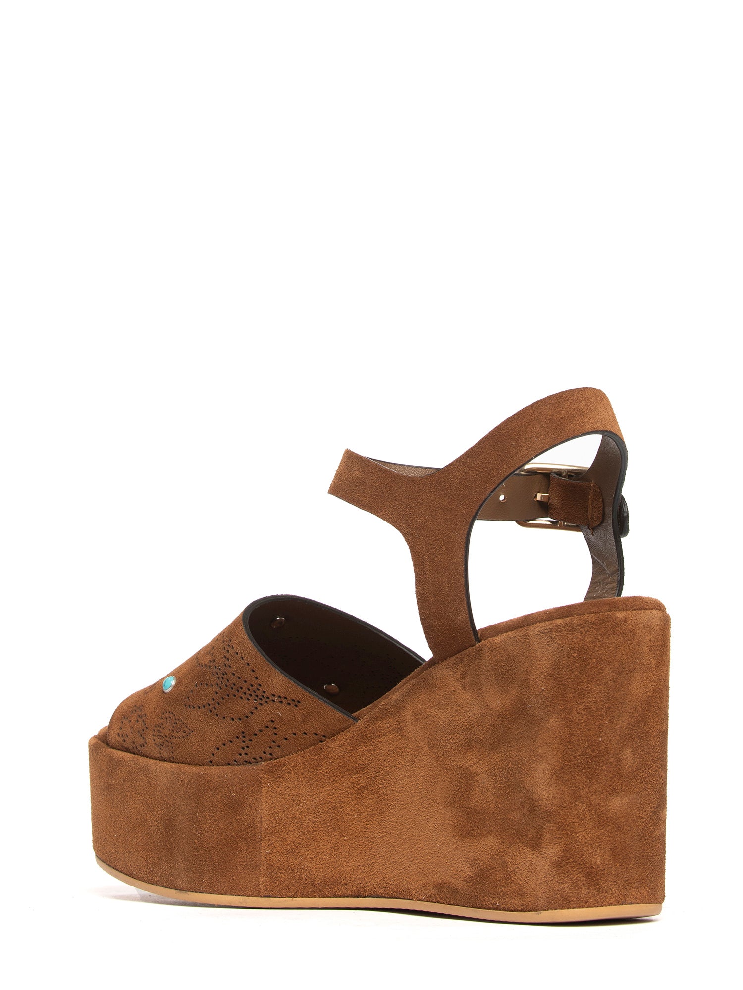 Zeppe in camoscio whiskey 2742