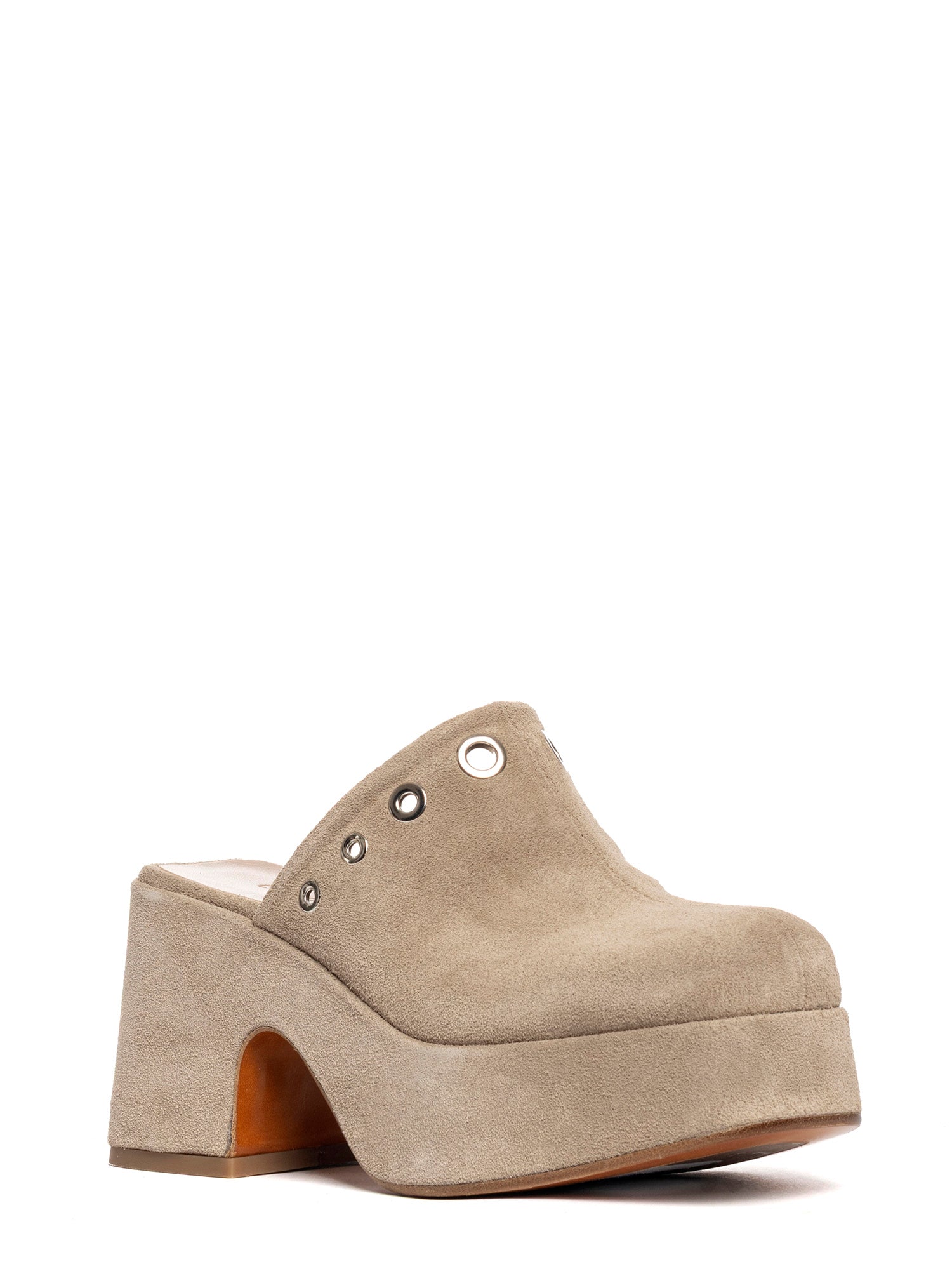 Zeppe in camoscio beige 2769