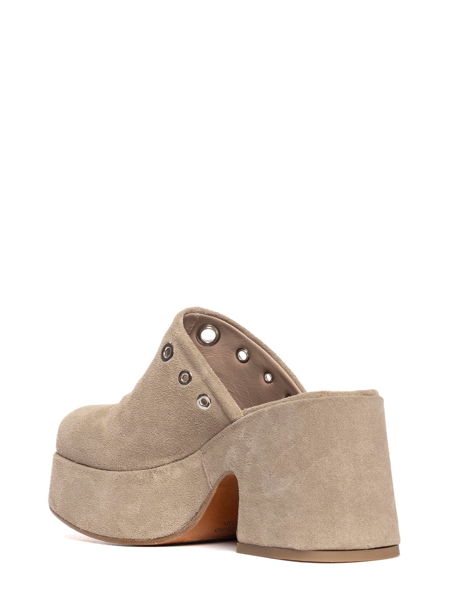 Zeppe in camoscio beige 2769