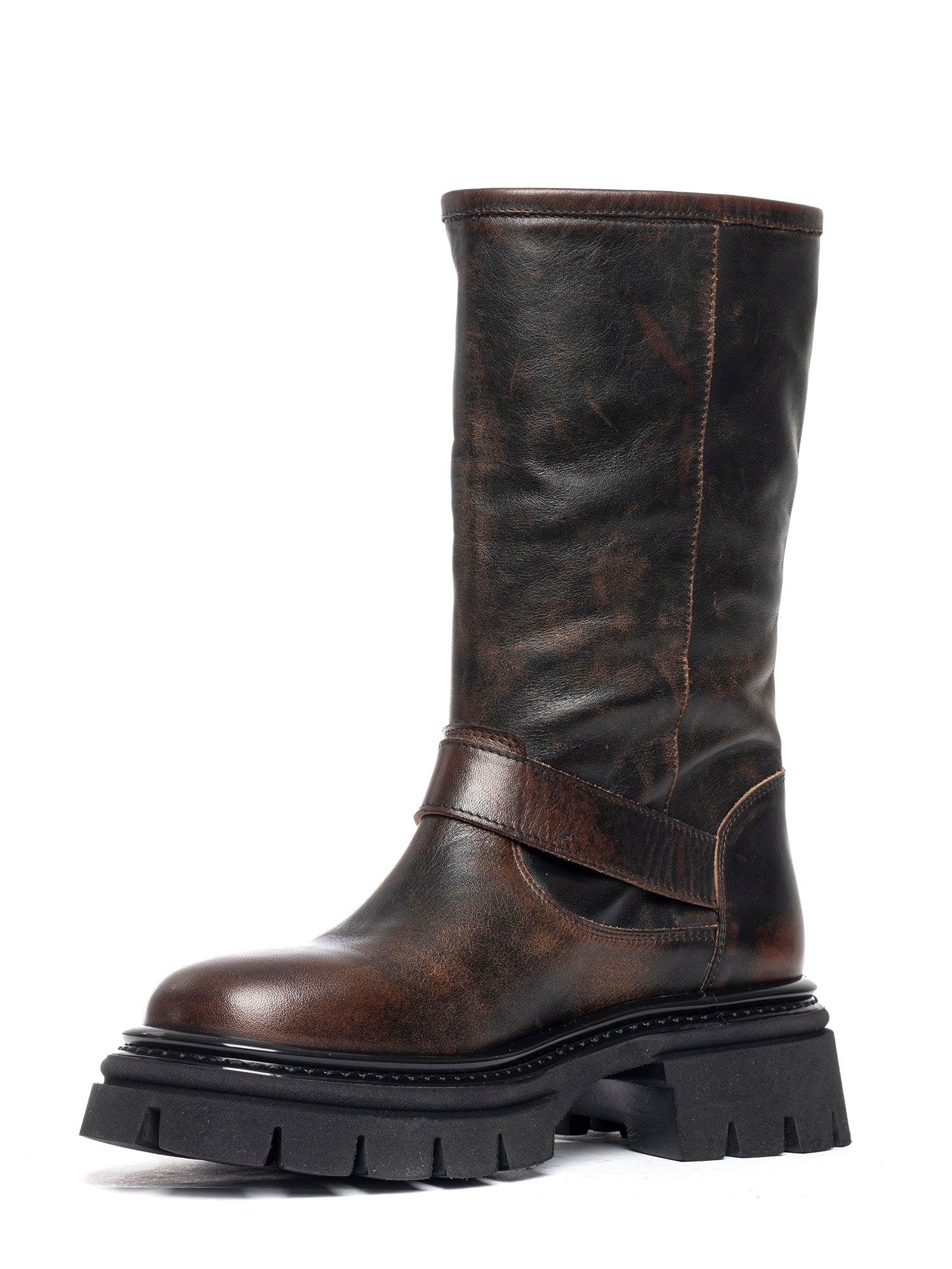 Biker in vitello asport mango 2816