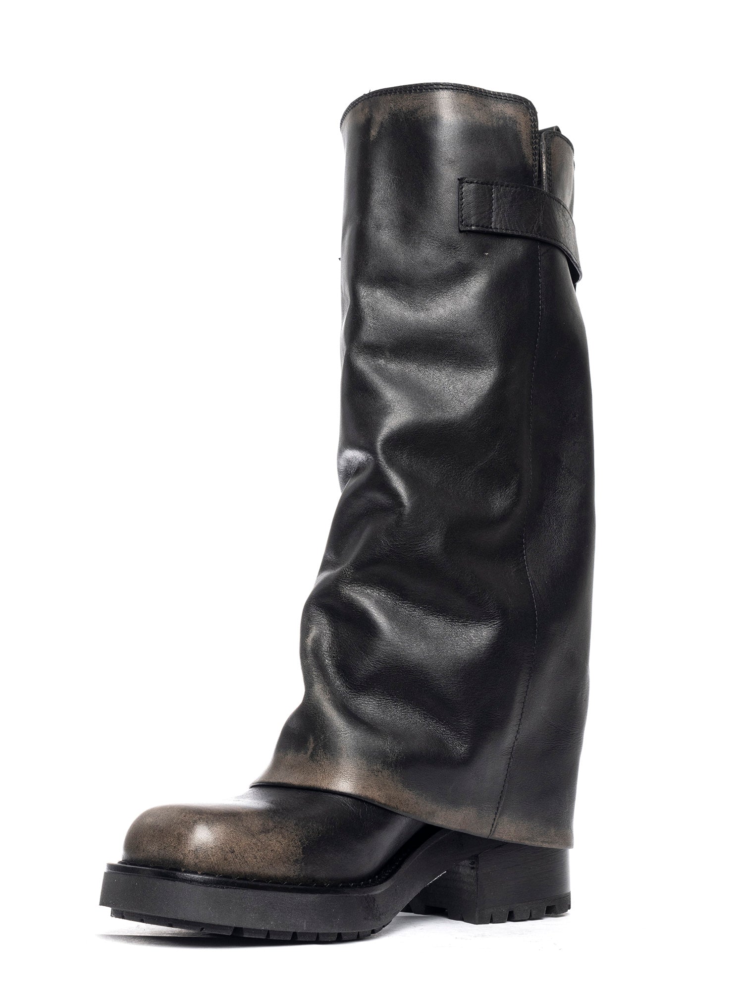 Biker in vitello asport nero e ghiaccio 2828