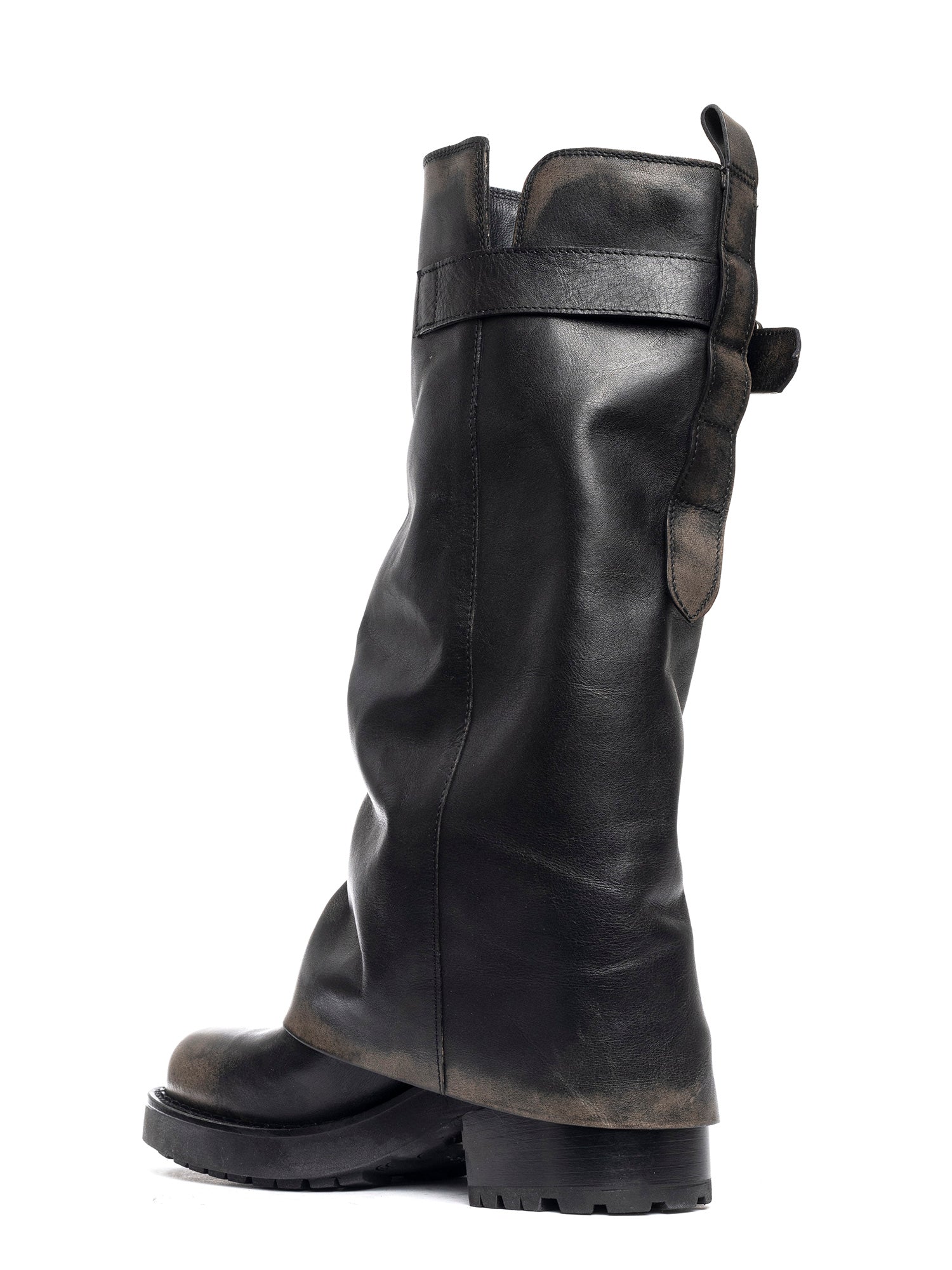 Biker in vitello asport nero e ghiaccio 2828