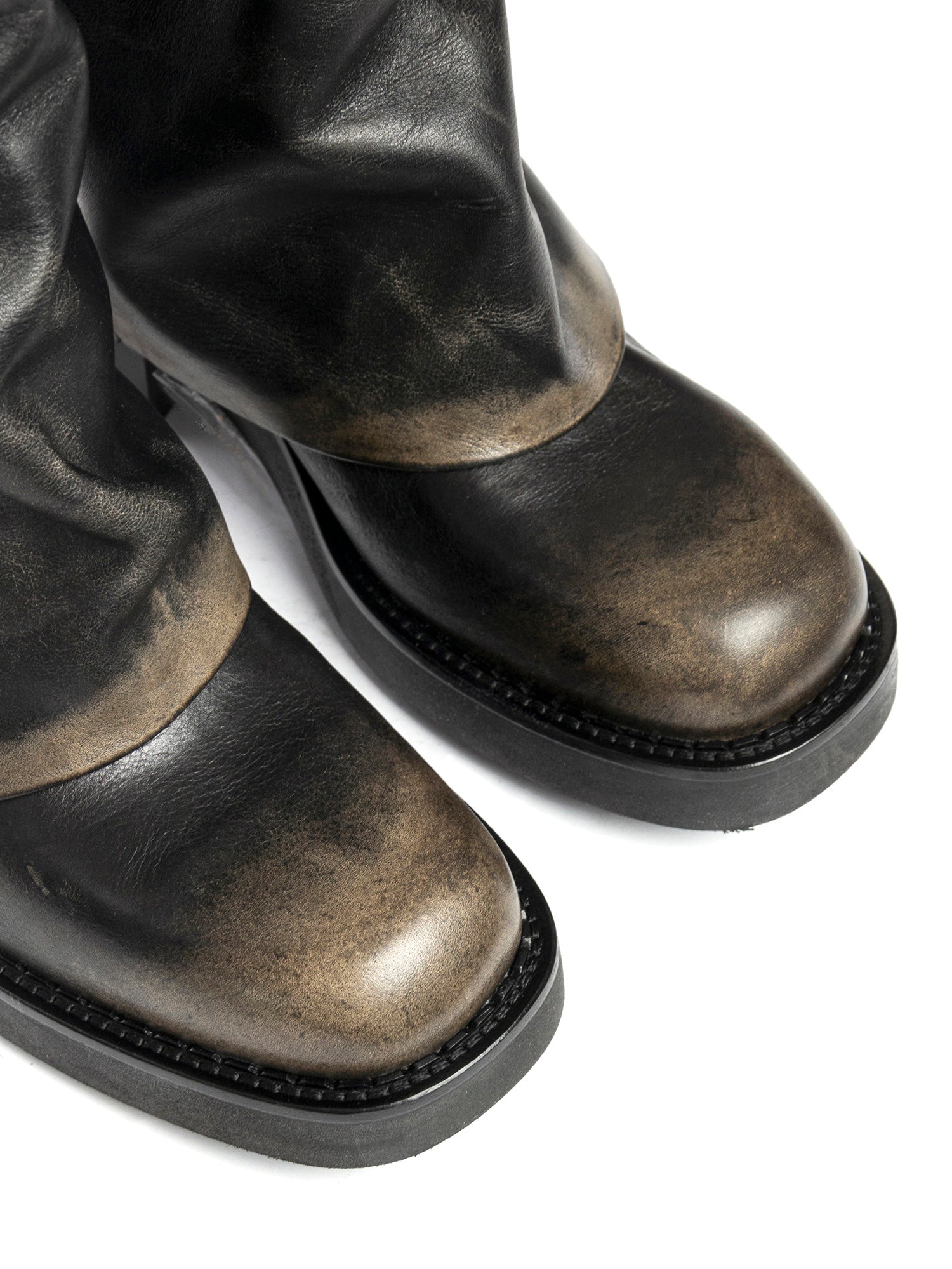 Biker in vitello asport nero e ghiaccio 2828