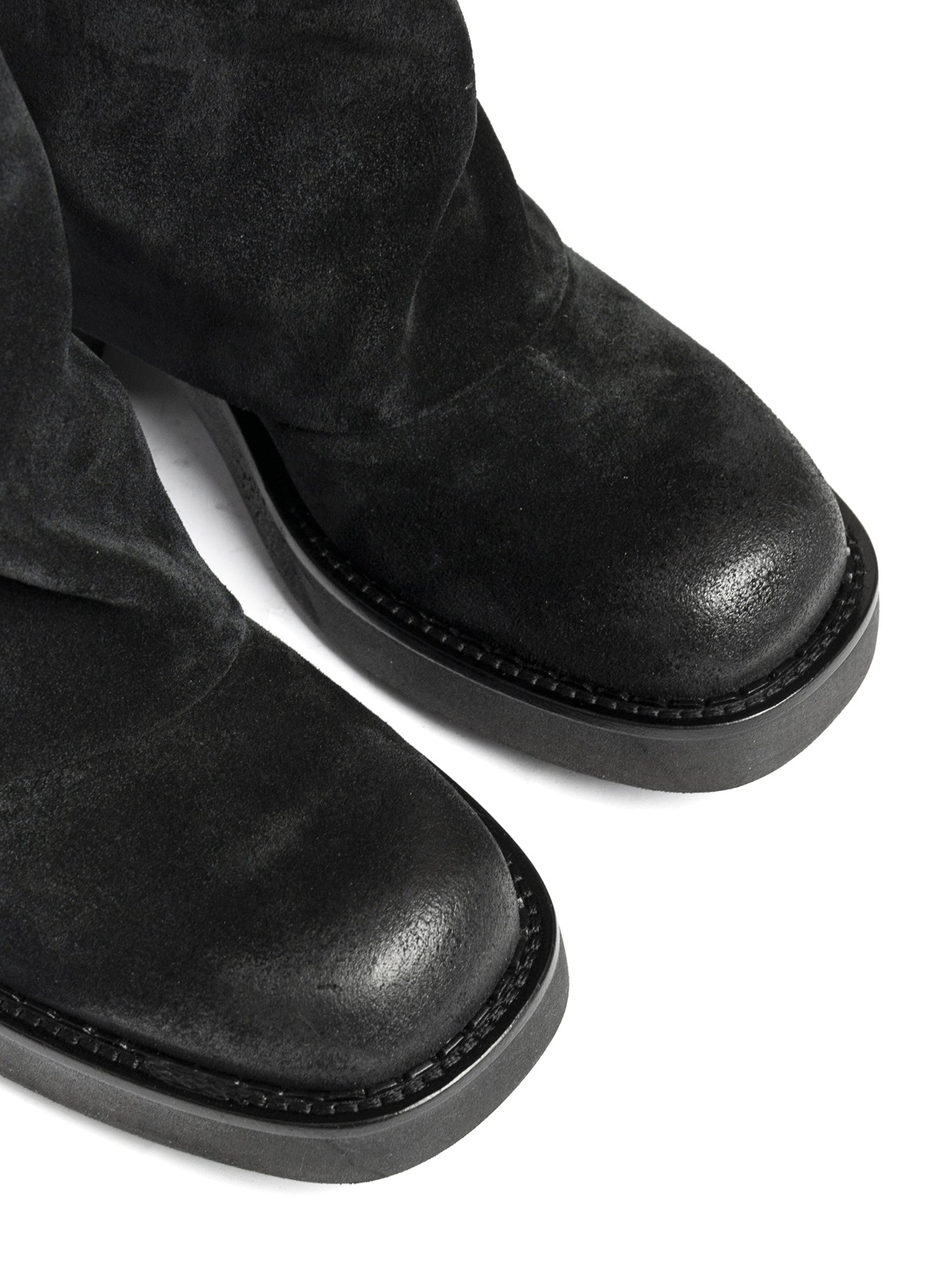 Biker in camoscio nero 2828