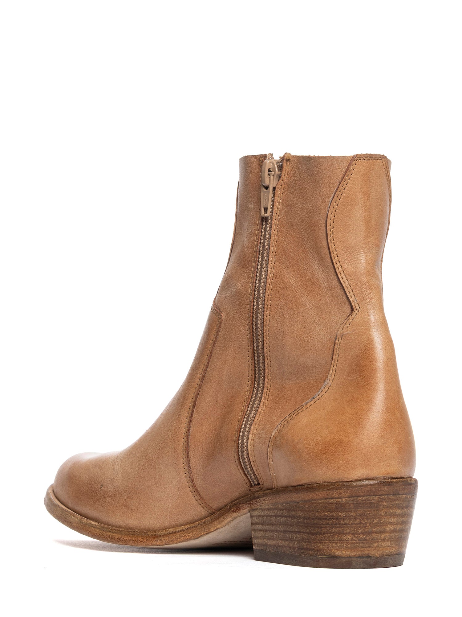 Tronchetti texani in vitello cuoio 2917