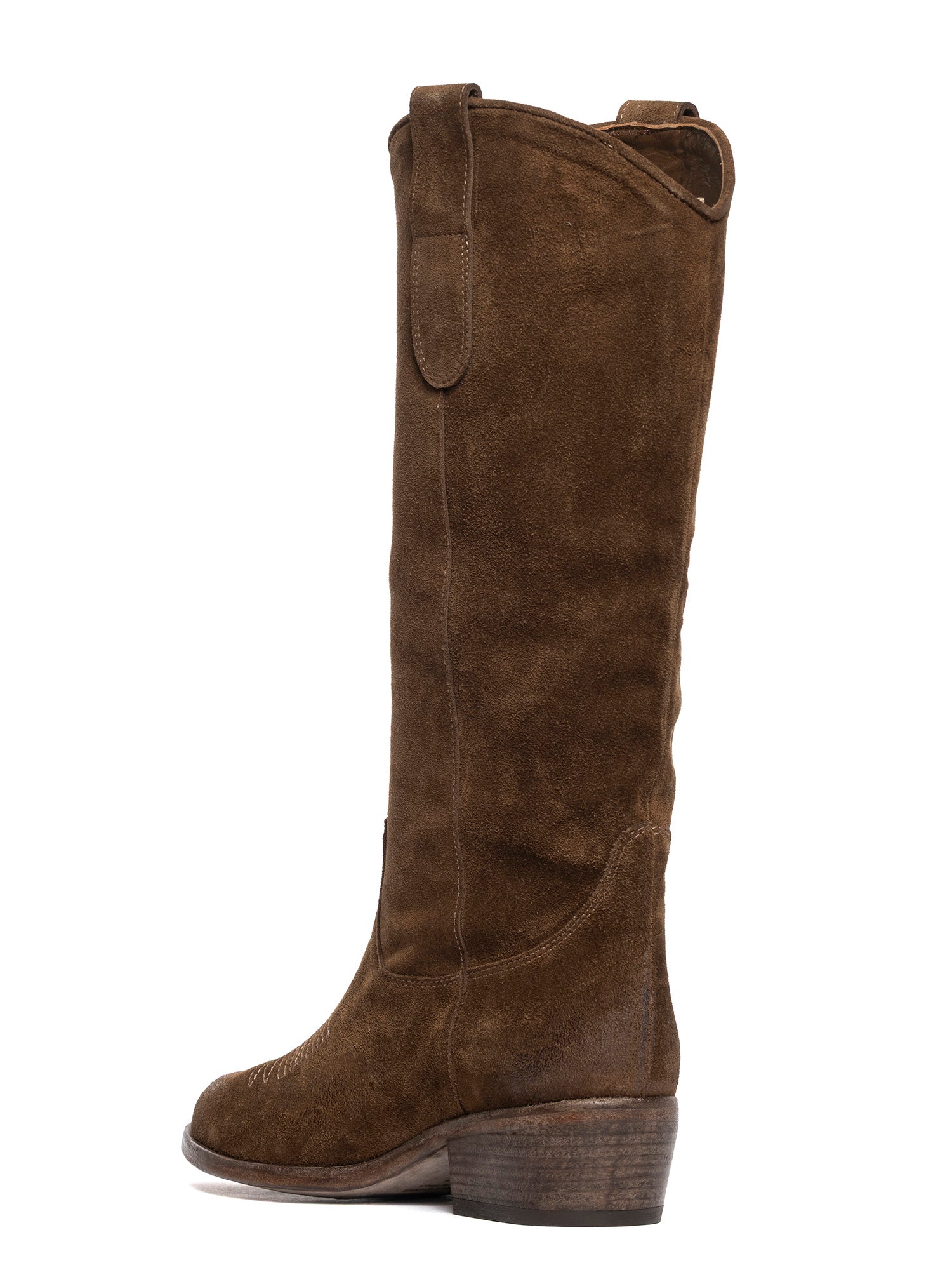 2925 Antelope Suede Cowboy Boots