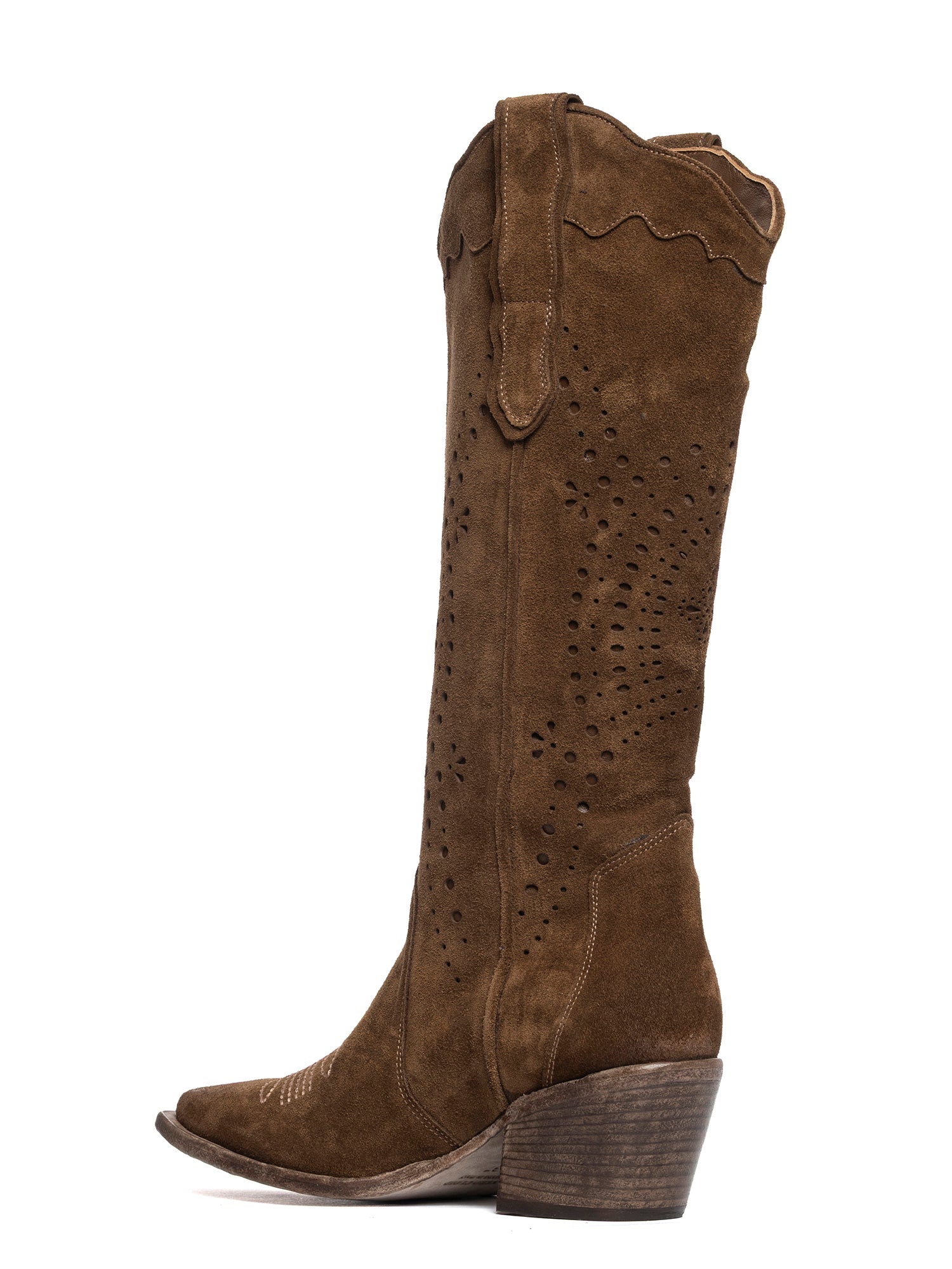 Antelope Suede Texan Boots 2937