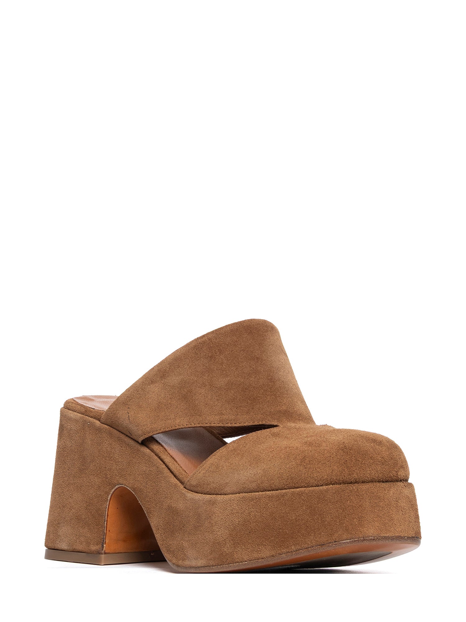 Zeppe in camoscio whiskey 2939