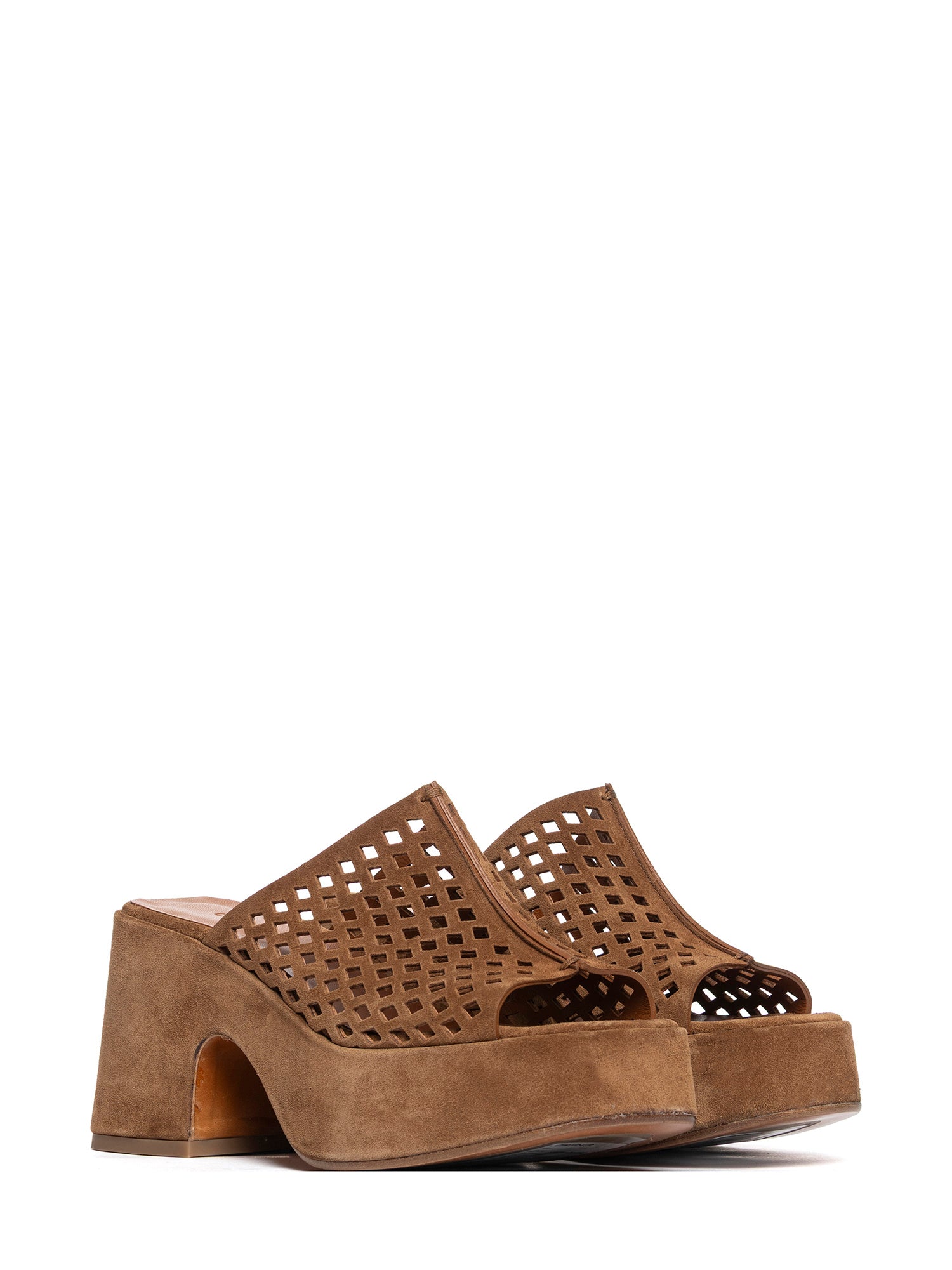 Zeppe in camoscio whiskey 2944