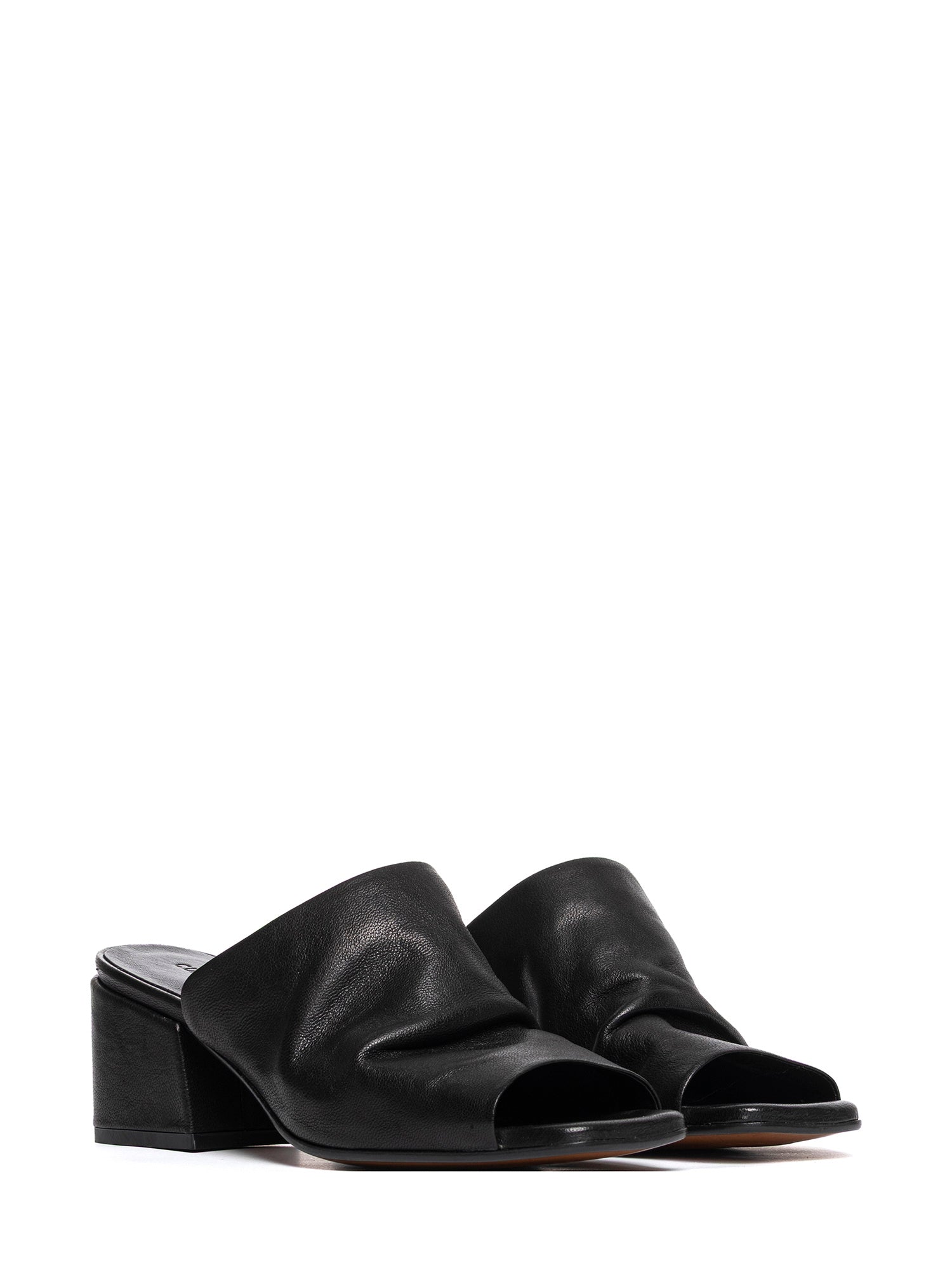 Sandali in vitello nero 2964