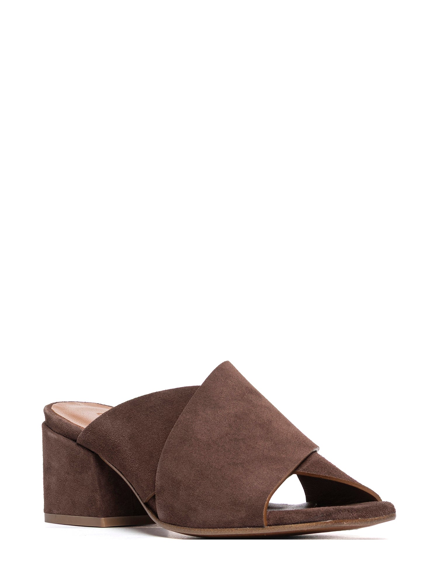 Dark Brown Suede Sandals 2968