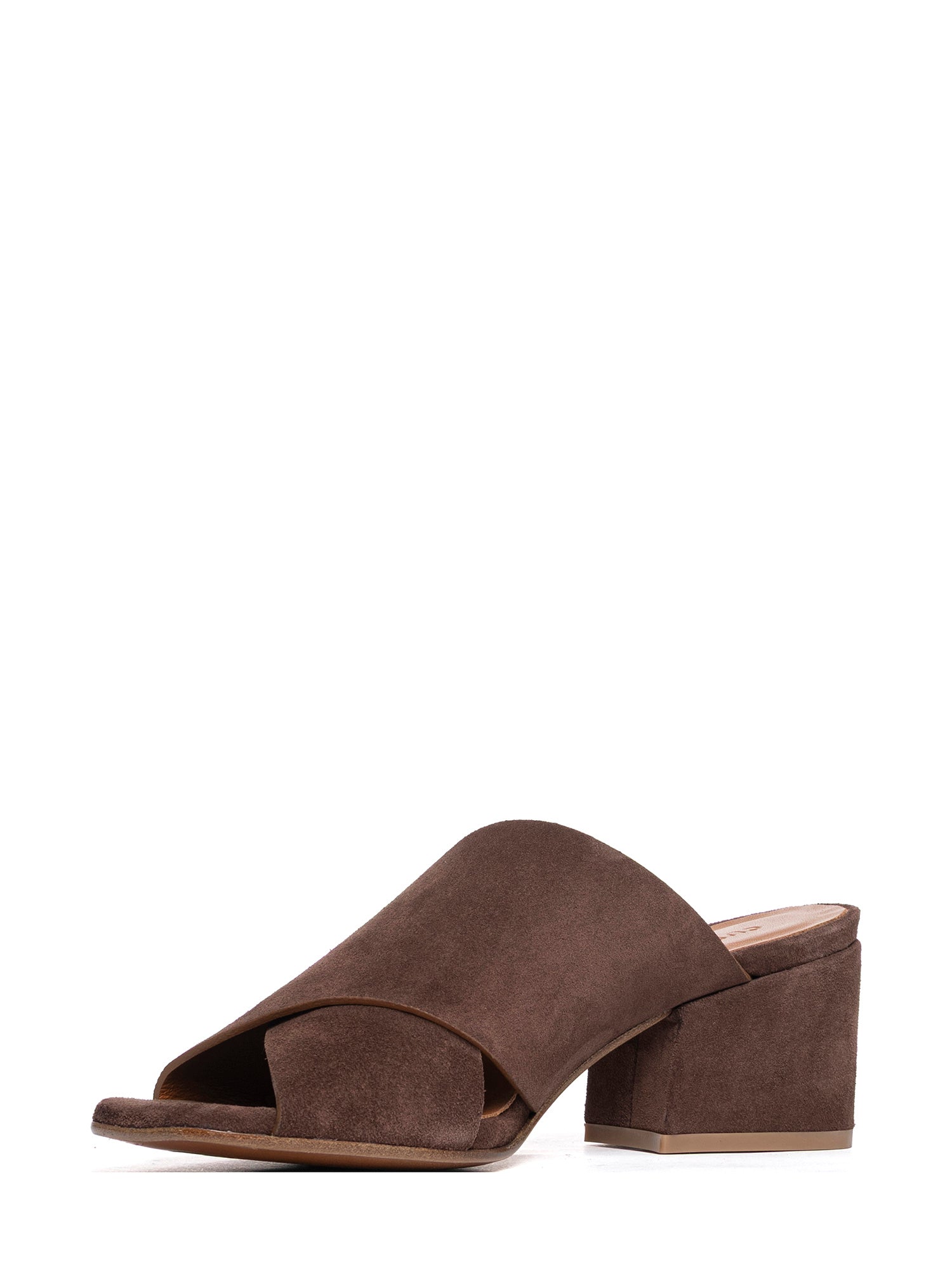 Dark Brown Suede Sandals 2968
