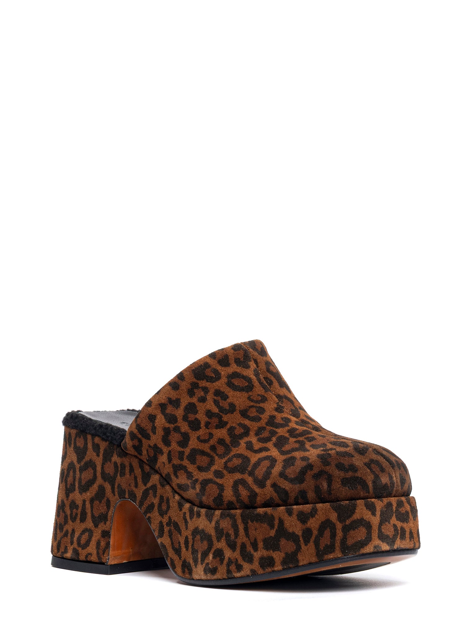 Zeppe in camoscio leopard 2334