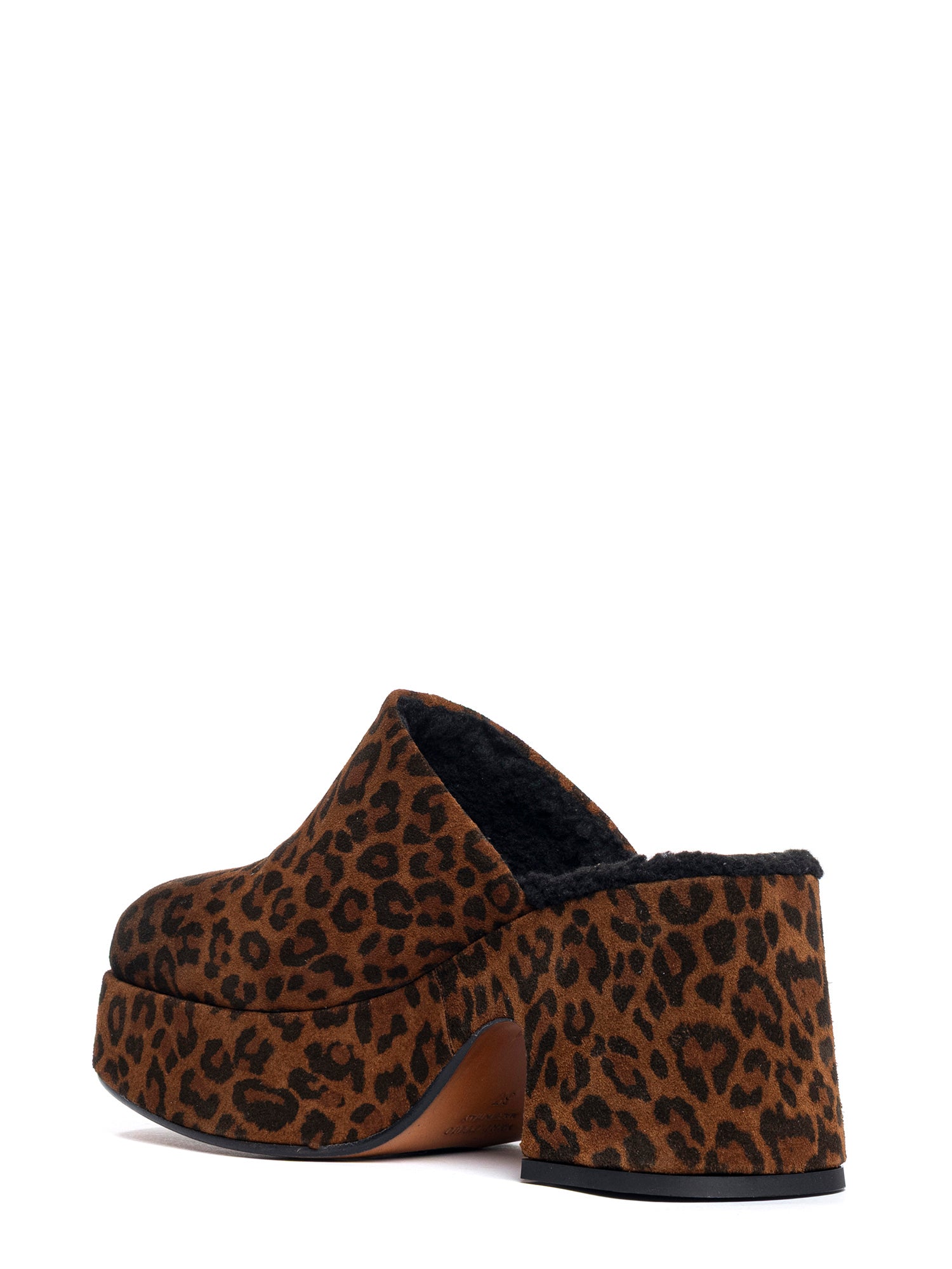 Zeppe in camoscio leopard 2334