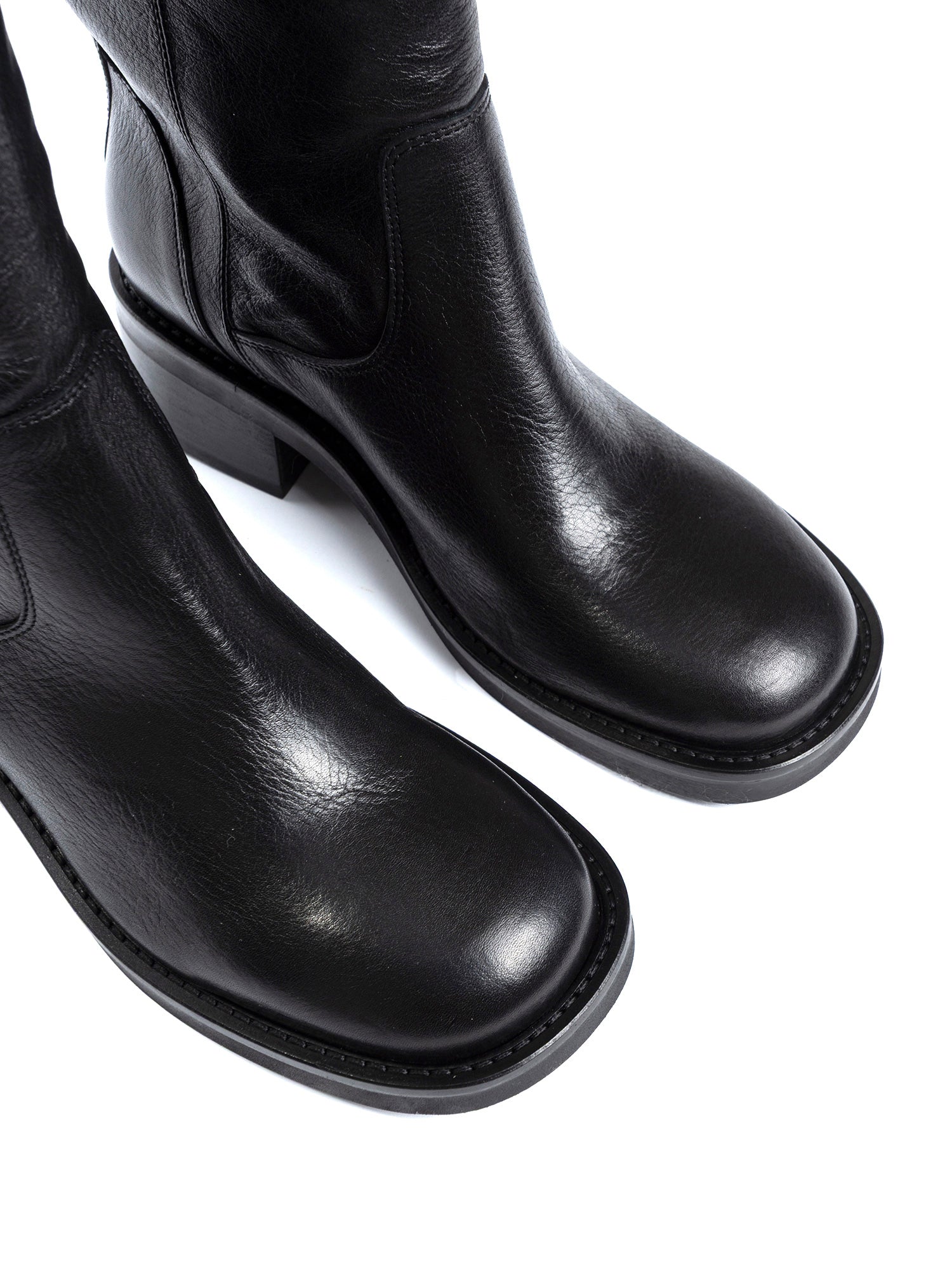 Stivali in vitello nero 2624