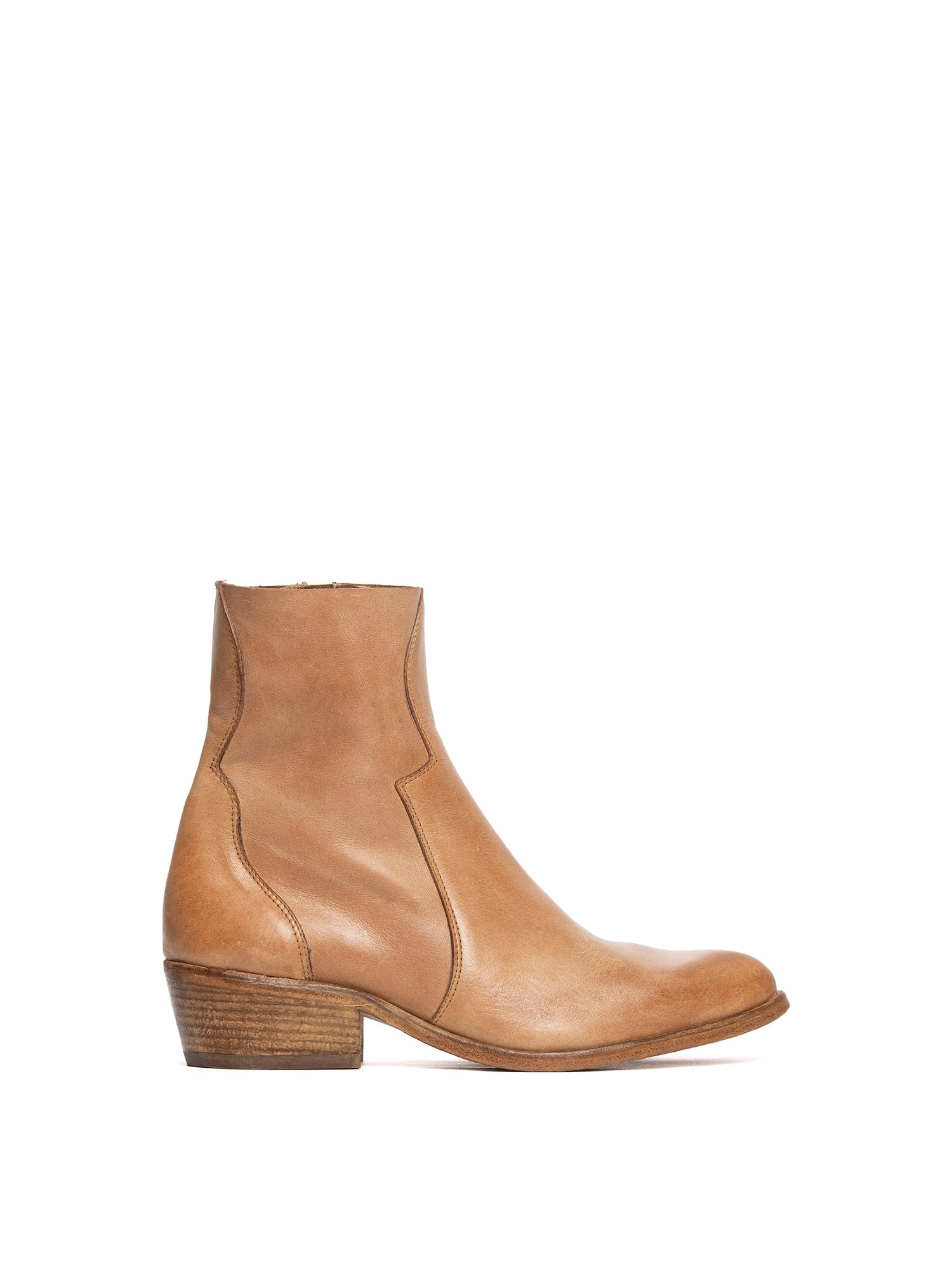 Tronchetti texani in vitello cuoio 2917