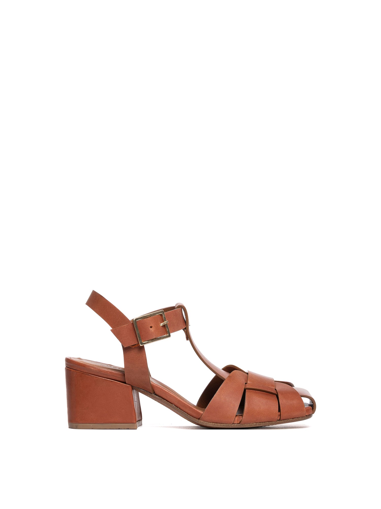 Mahogany calfskin sandals 2965