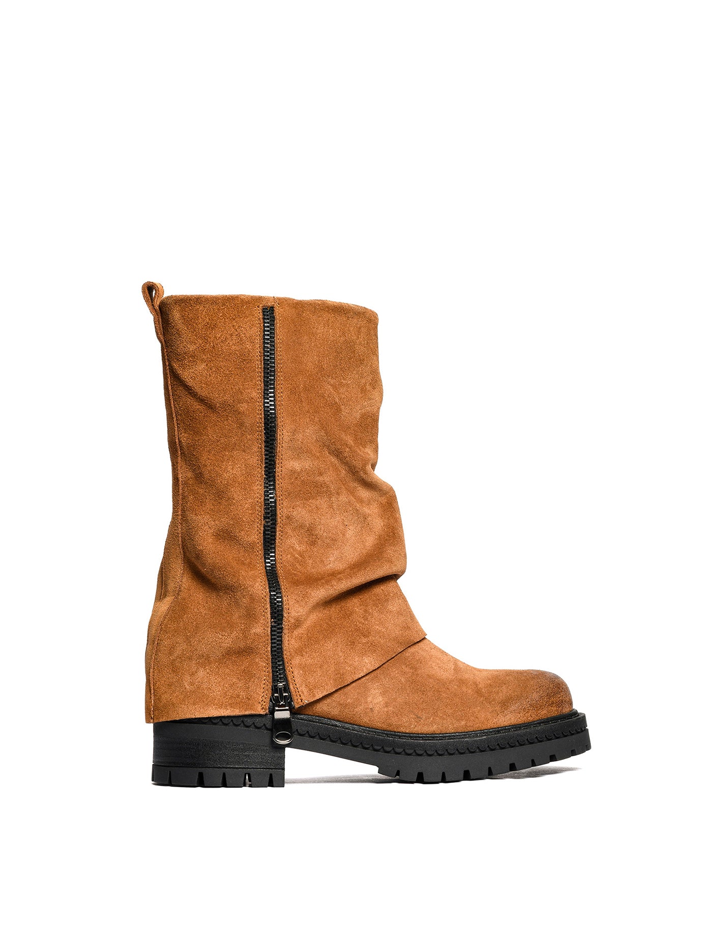 Biker in camoscio cuoio 2825