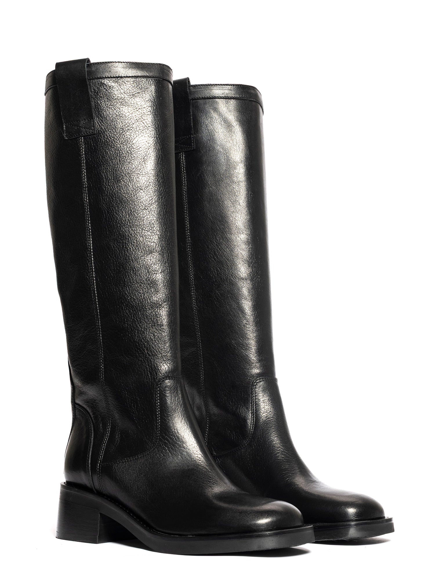 Stivali in vitello nero 2624