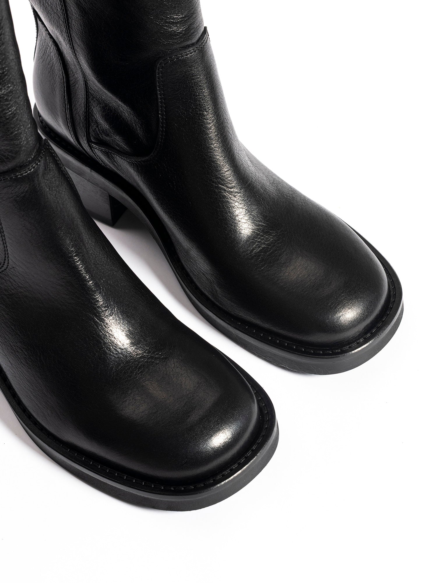 Stivali in vitello nero 2624
