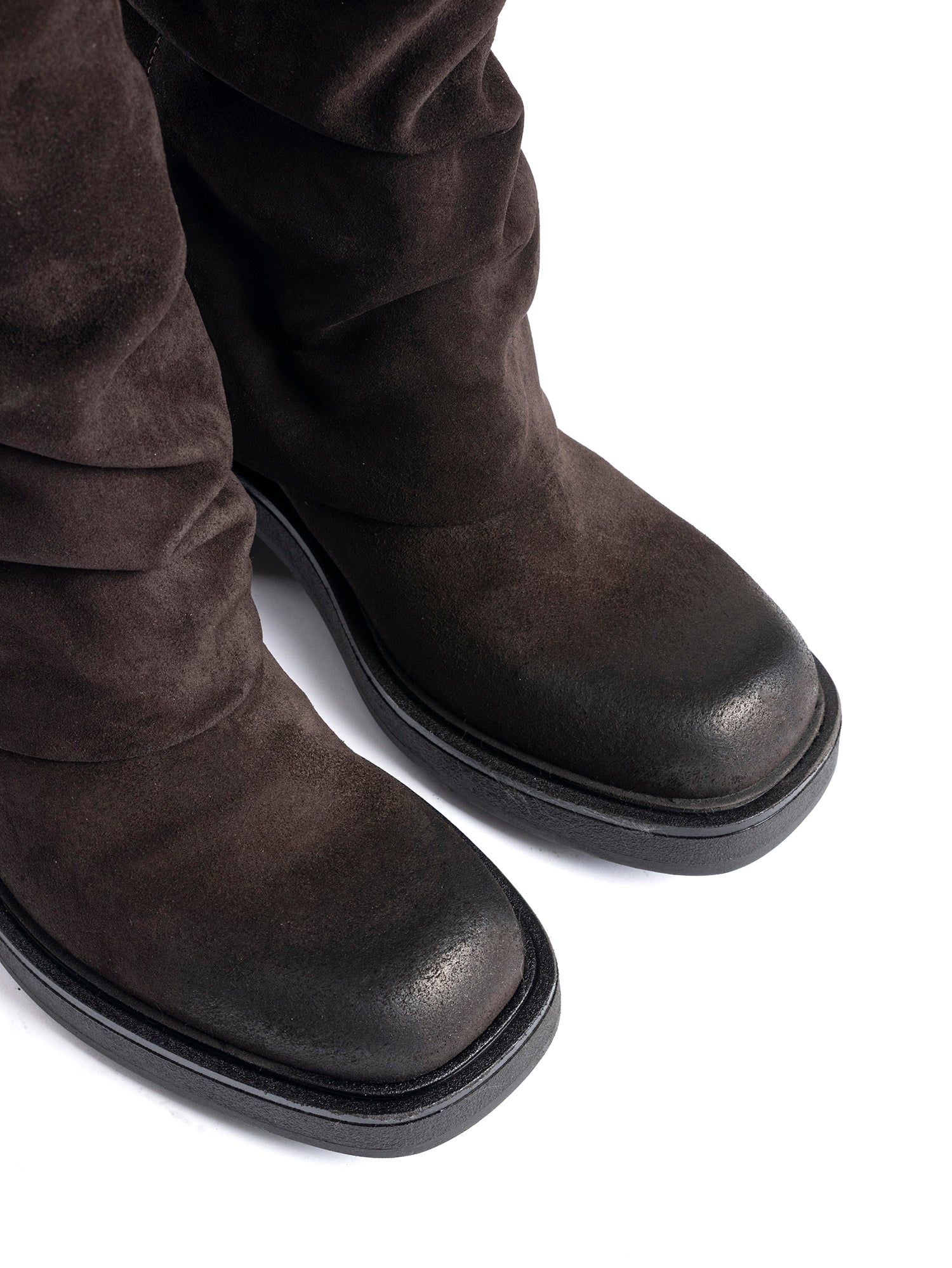 Biker in camoscio testa di moro 2828