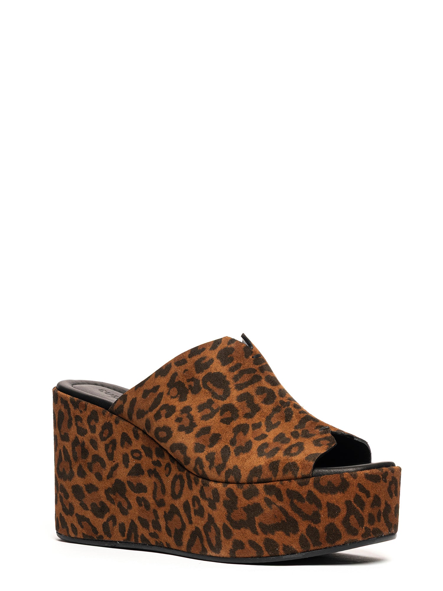 Zeppe in camoscio leopard 2791