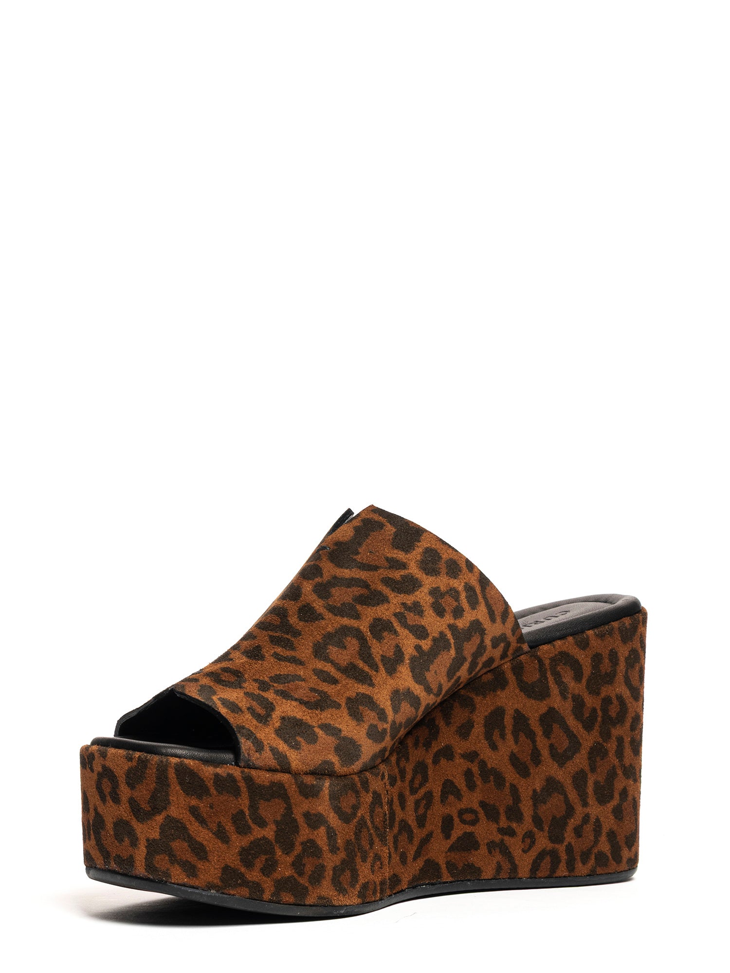 Zeppe in camoscio leopard 2791