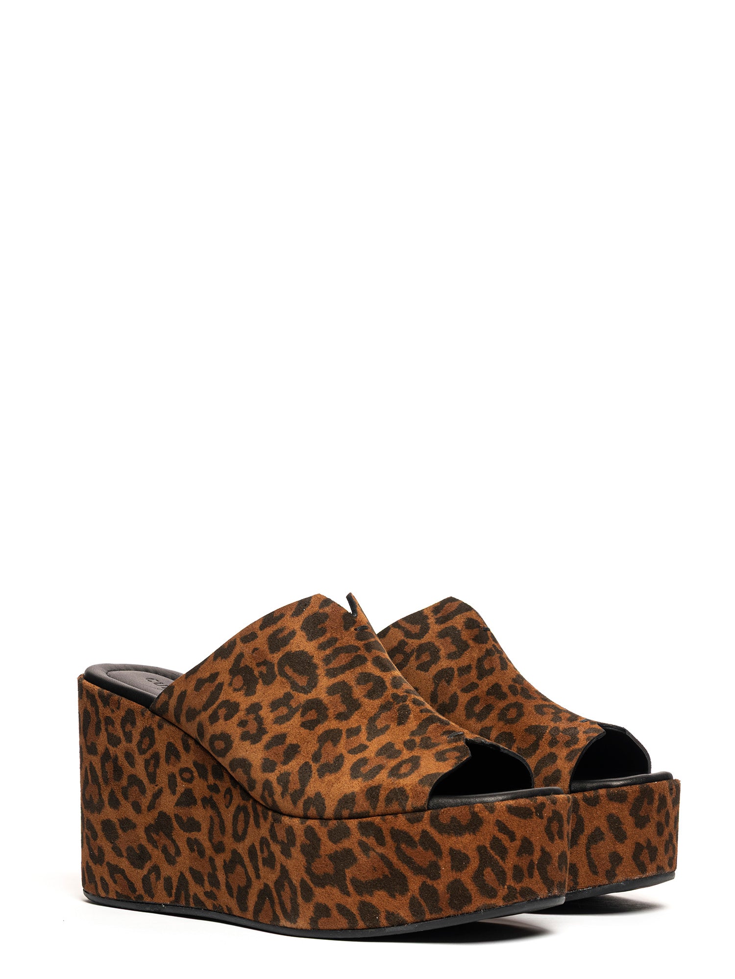 Zeppe in camoscio leopard 2791
