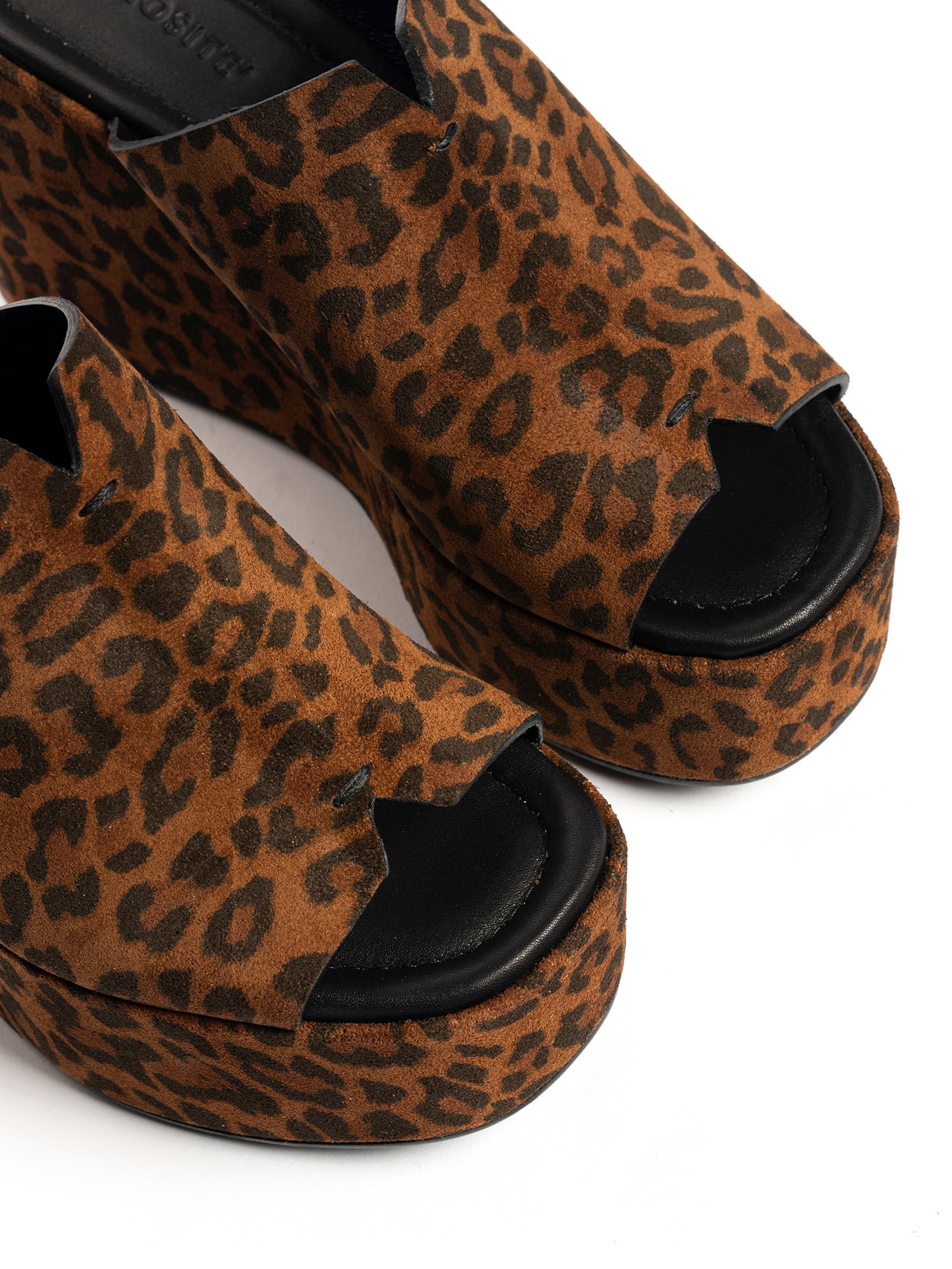 Zeppe in camoscio leopard 2791