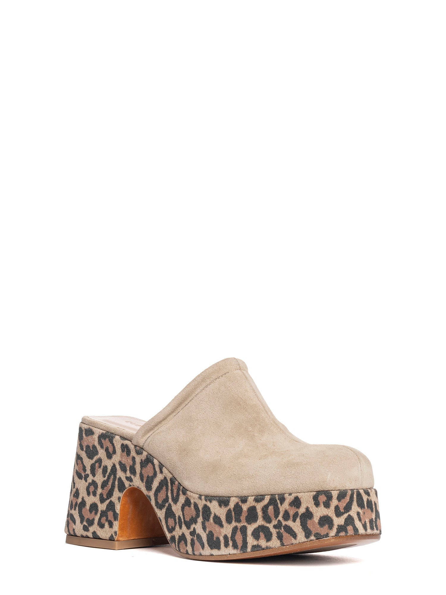 Zeppe in camoscio beige 2751