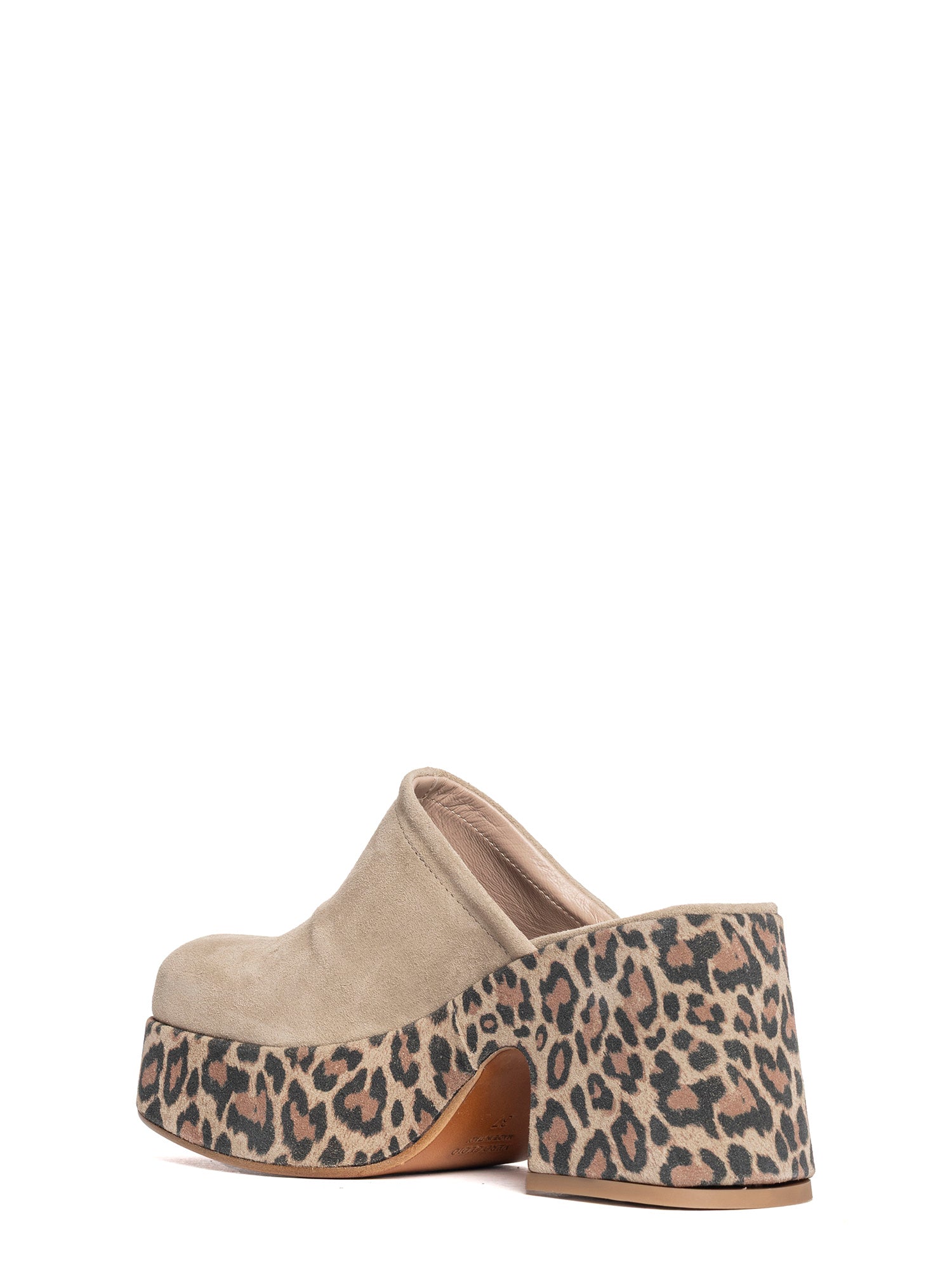 Zeppe in camoscio beige 2751
