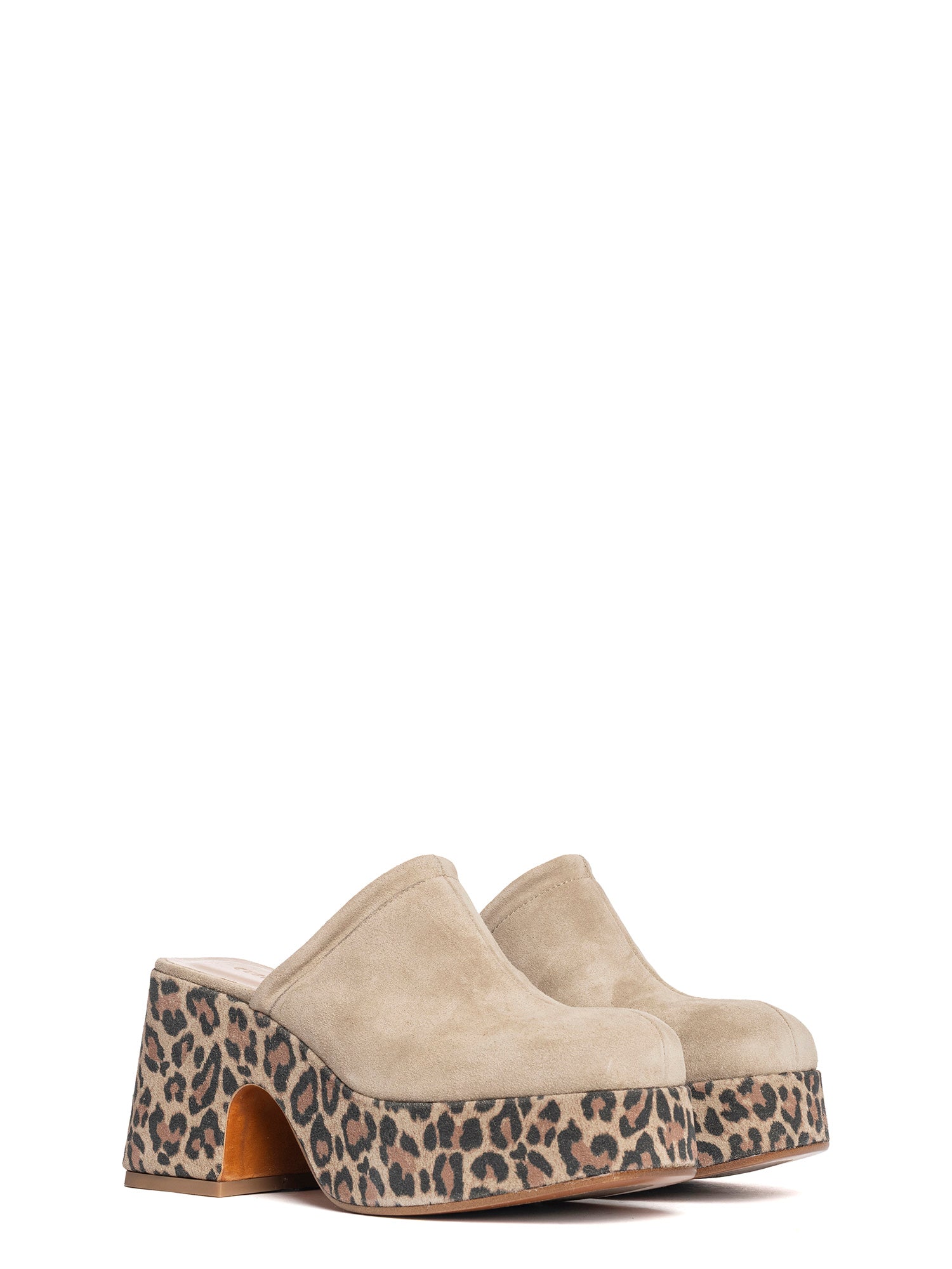 Zeppe in camoscio beige 2751