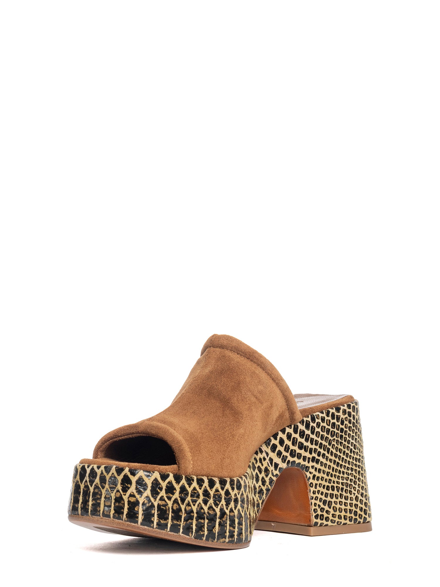 Zeppe in camoscio whiskey 2471