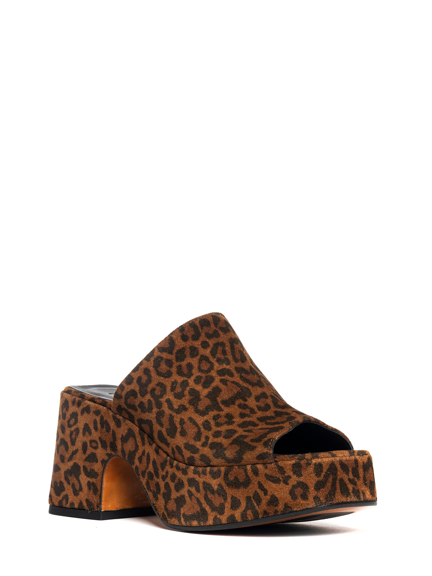 Zeppe in camoscio leopard 2471