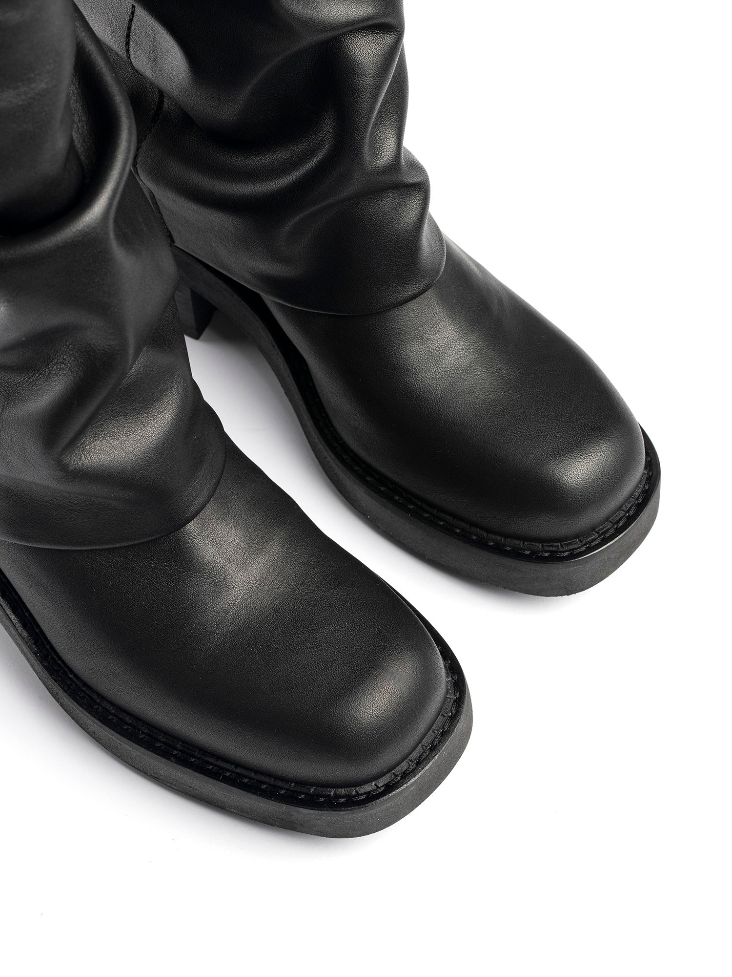 Biker in vitello asport nero 2828