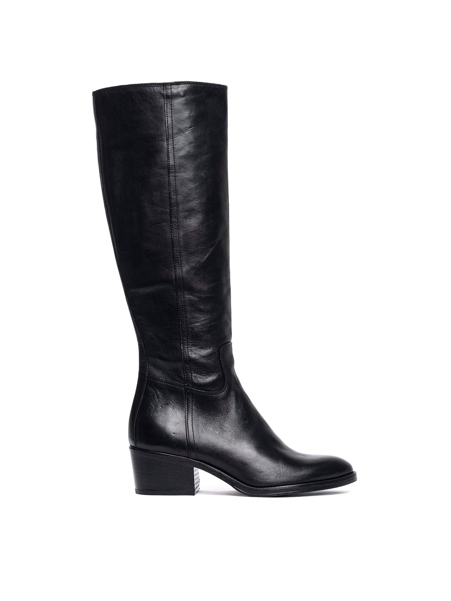 Stivali in vitello nero 2125