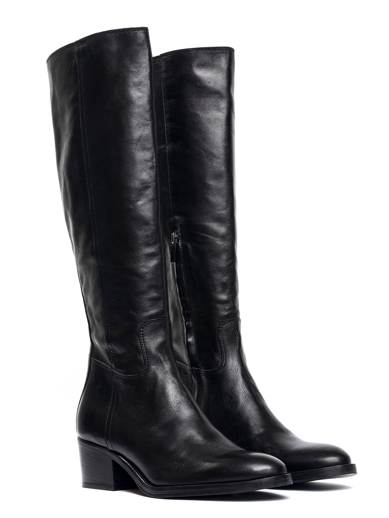 Stivali in vitello nero 2125