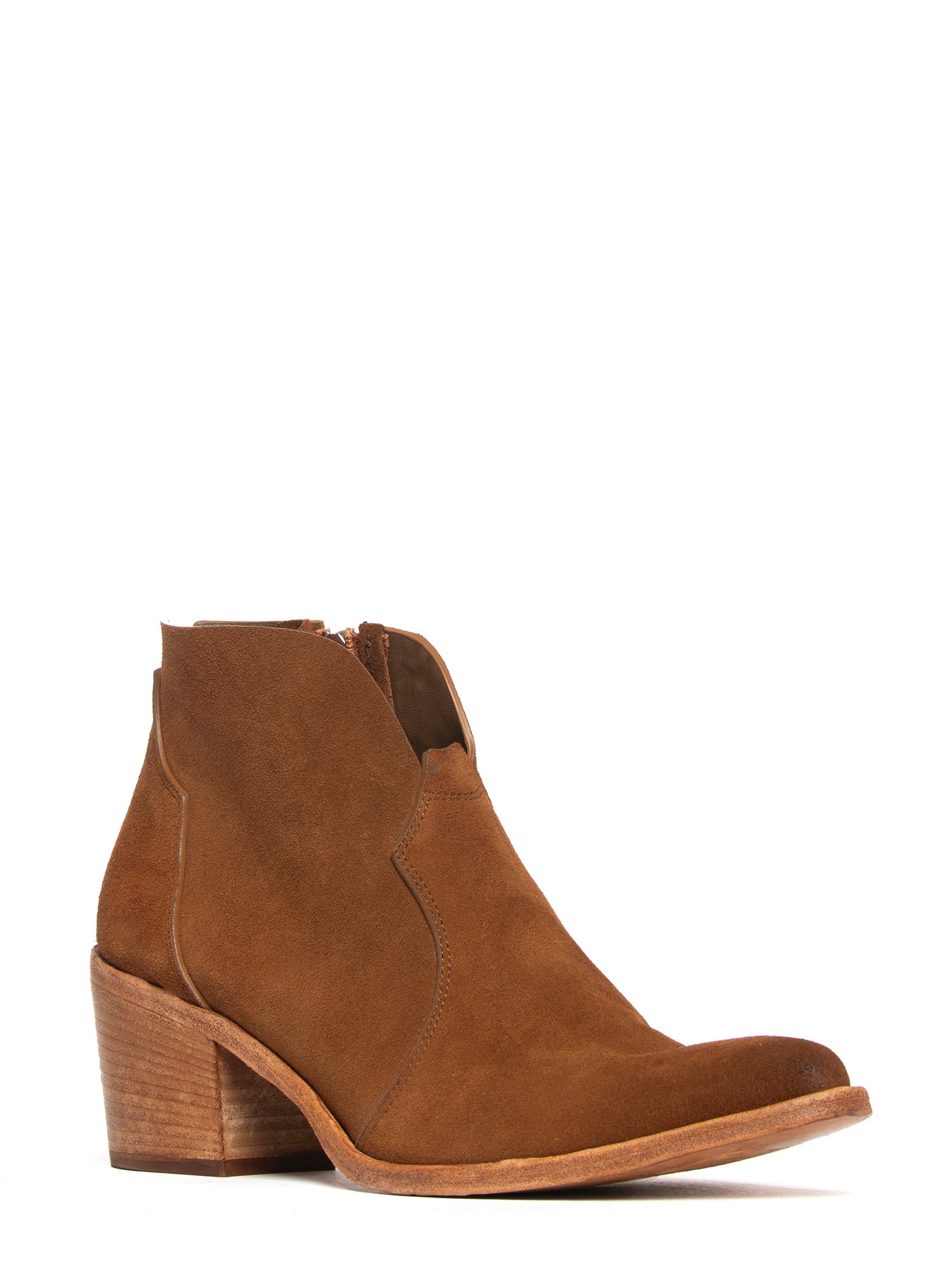 Tronchetti texani in camoscio whiskey 2722
