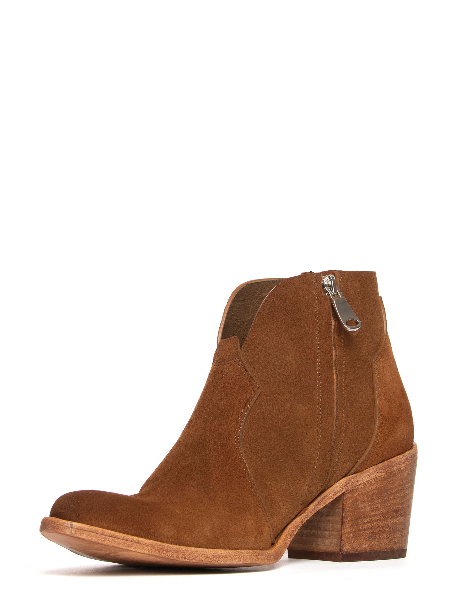 Tronchetti texani in camoscio whiskey 2722