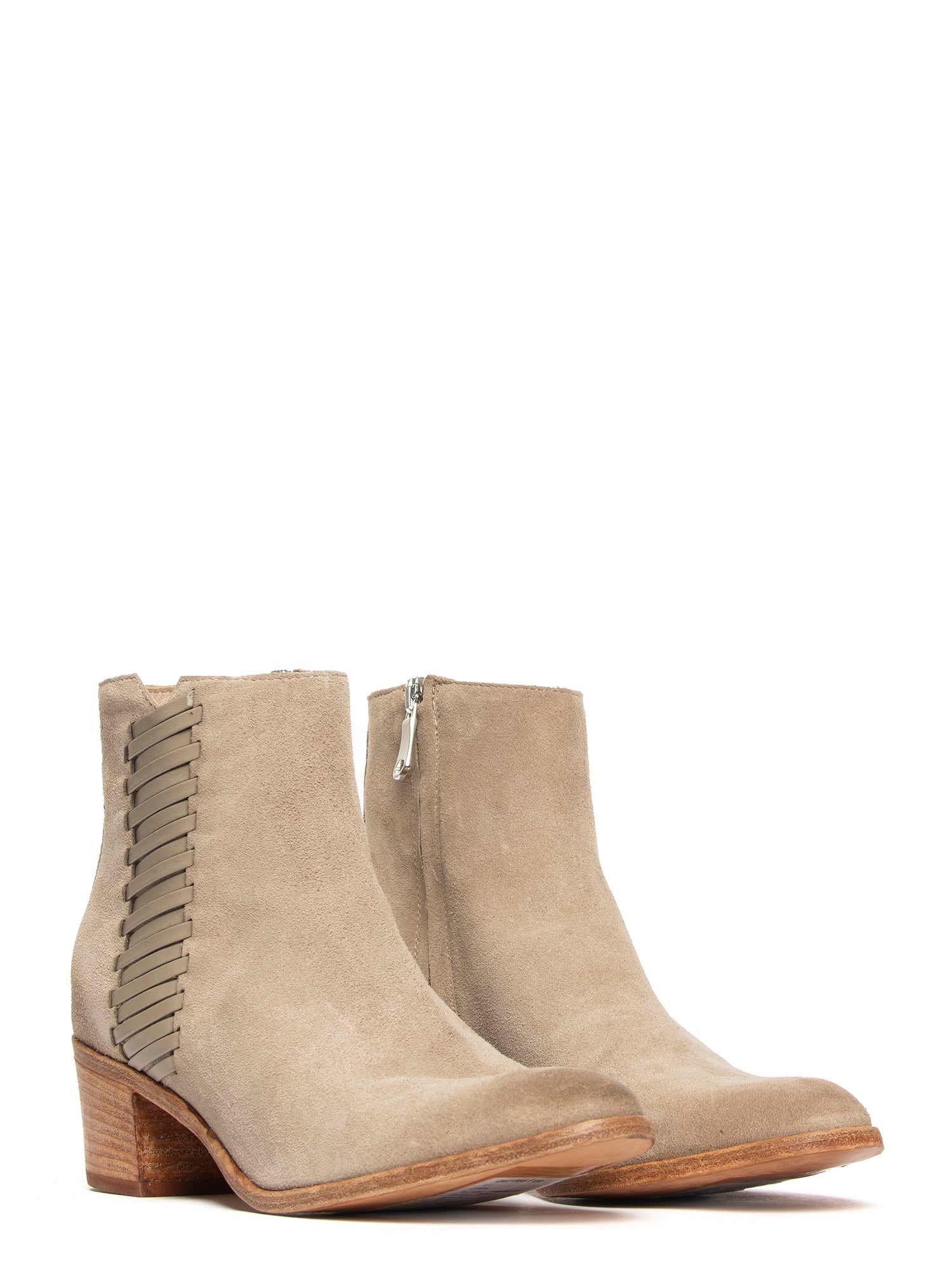 Tronchetti in camoscio beige 2725