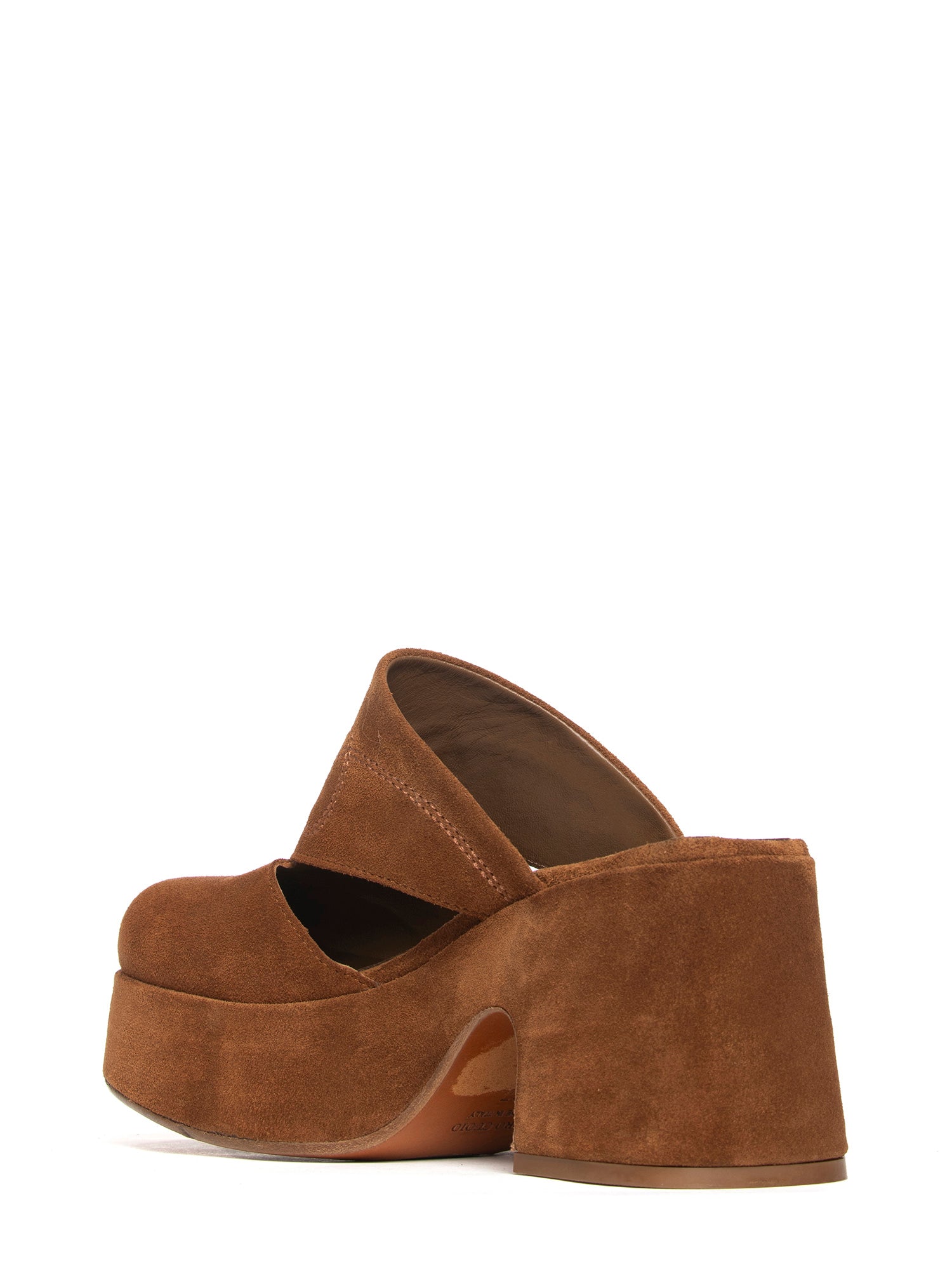 Zeppe in camoscio whiskey 2750