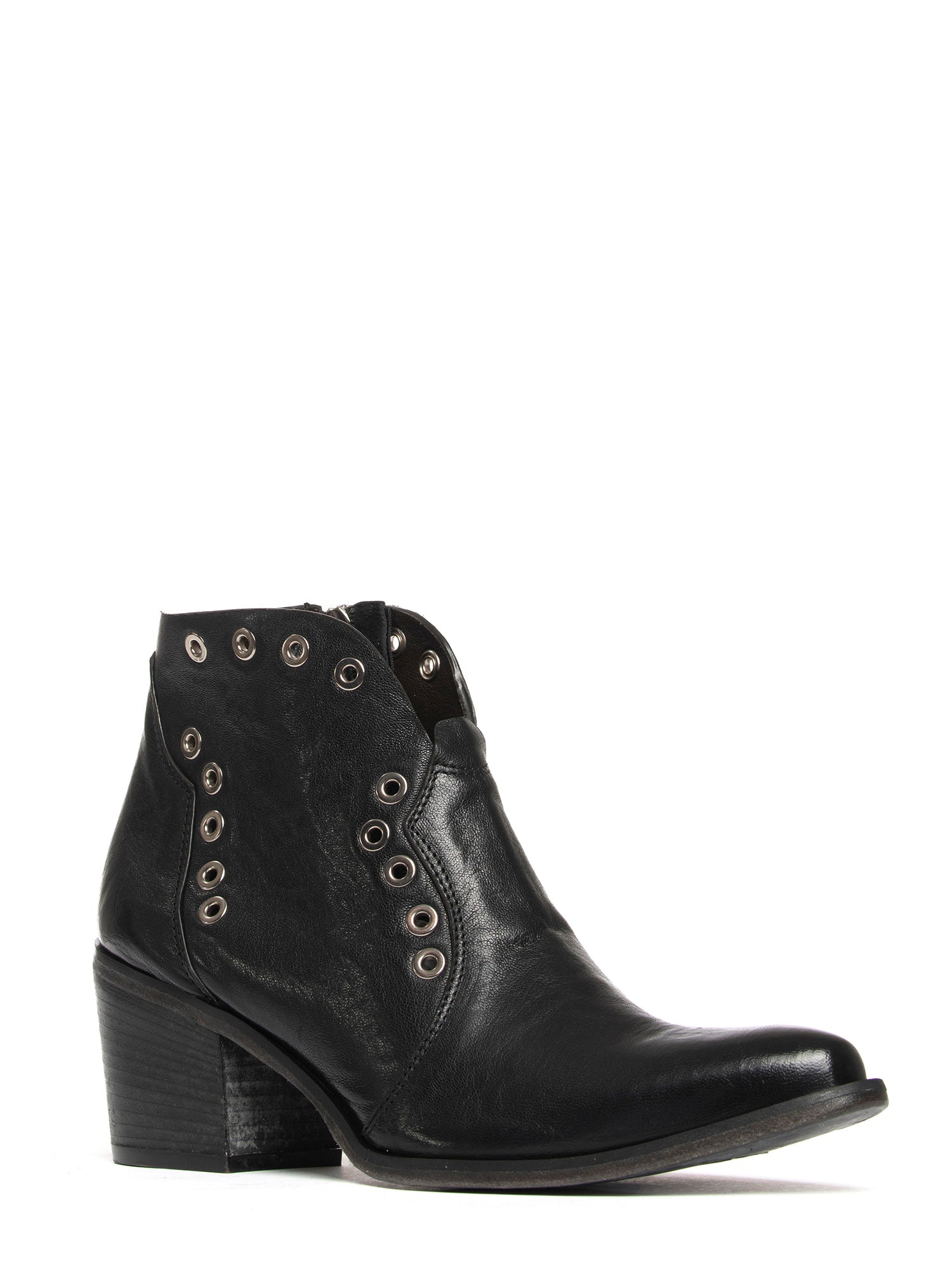 Tronchetti texani in vitello nero 2763