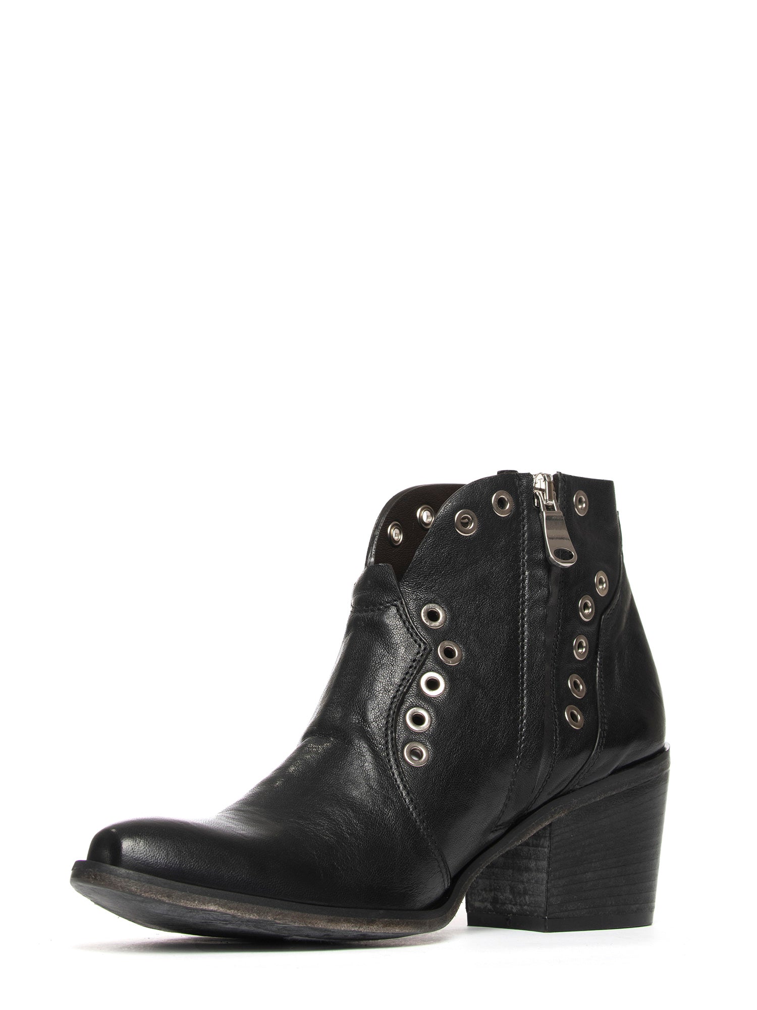 Tronchetti texani in vitello nero 2763