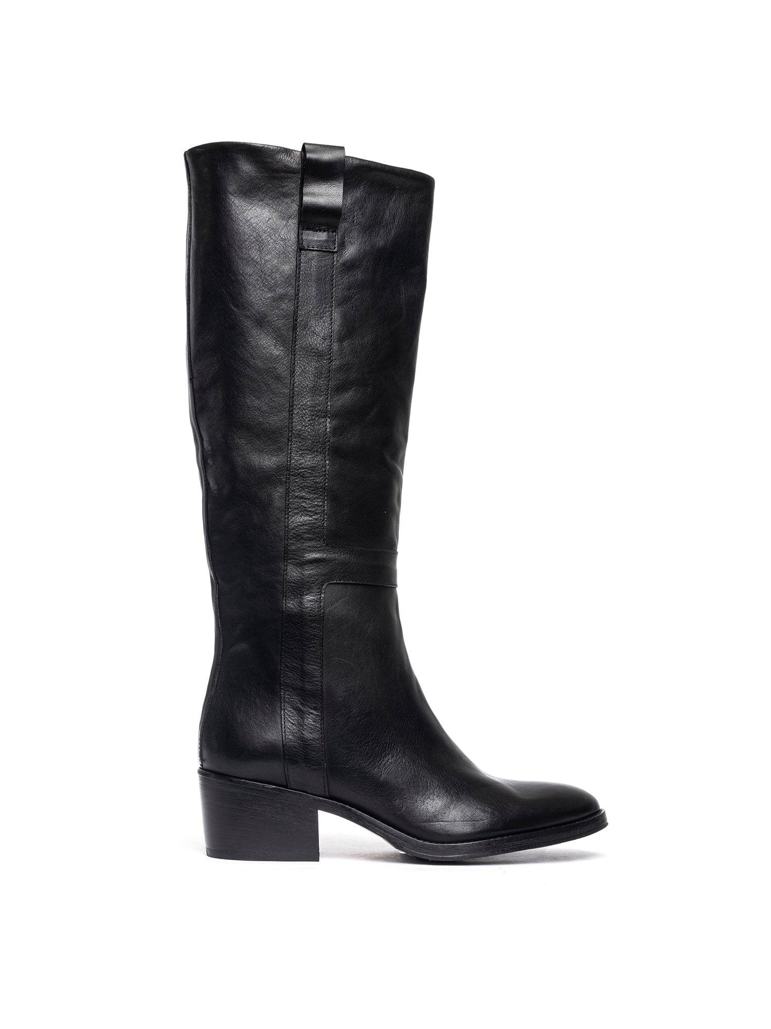 Stivali in vitello nero 2807