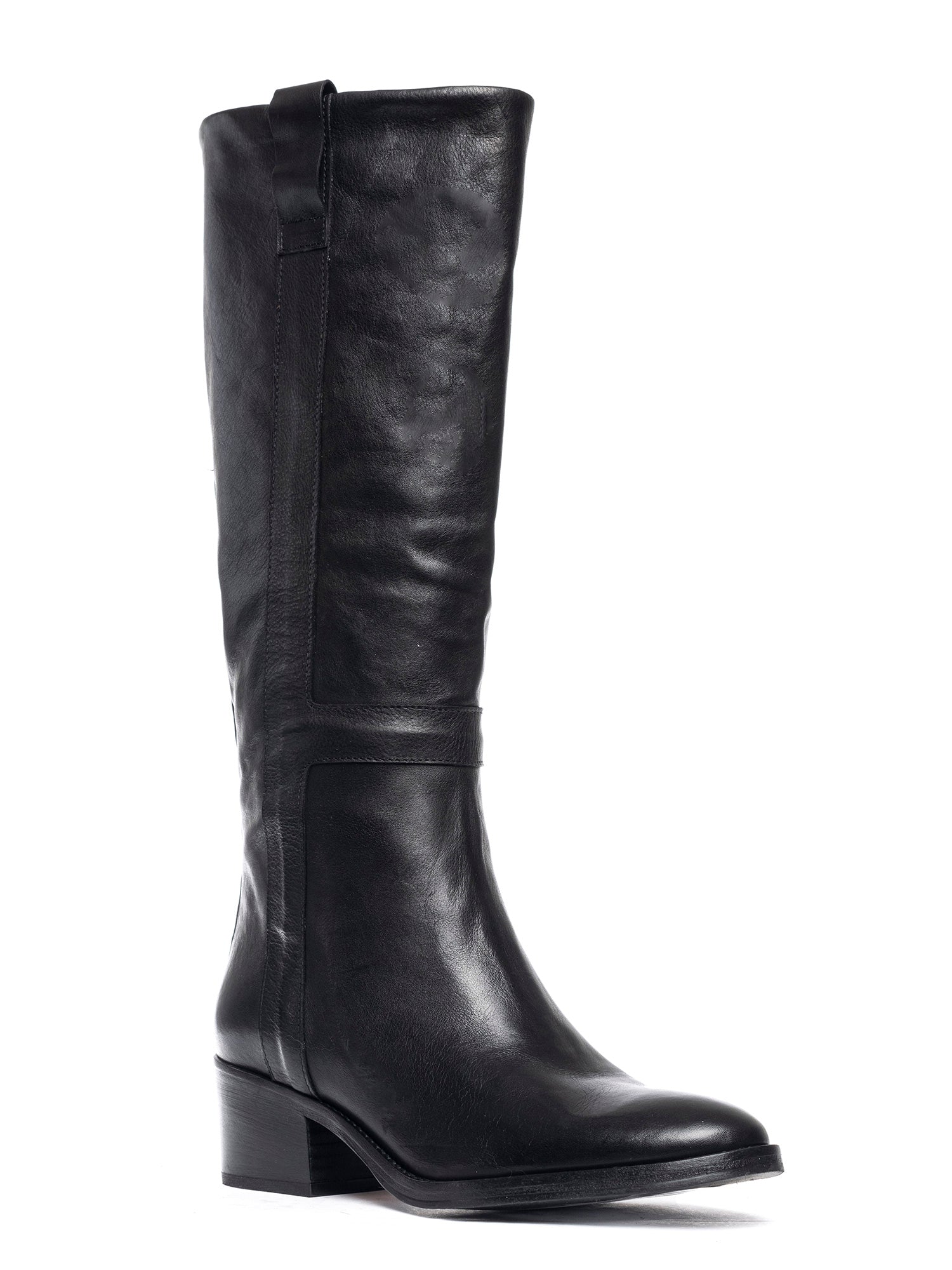 Stivali in vitello nero 2807